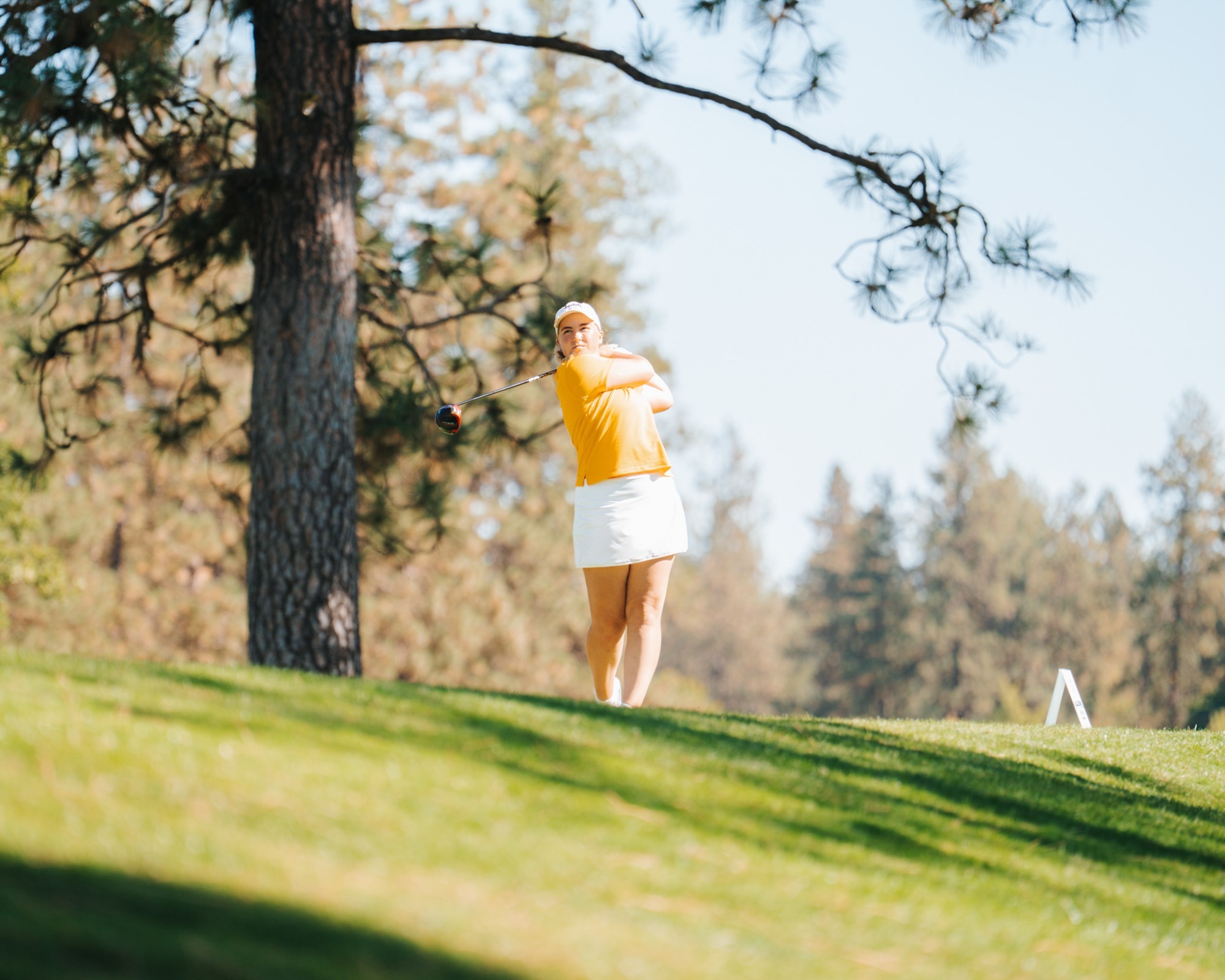 zoe newell golf swing