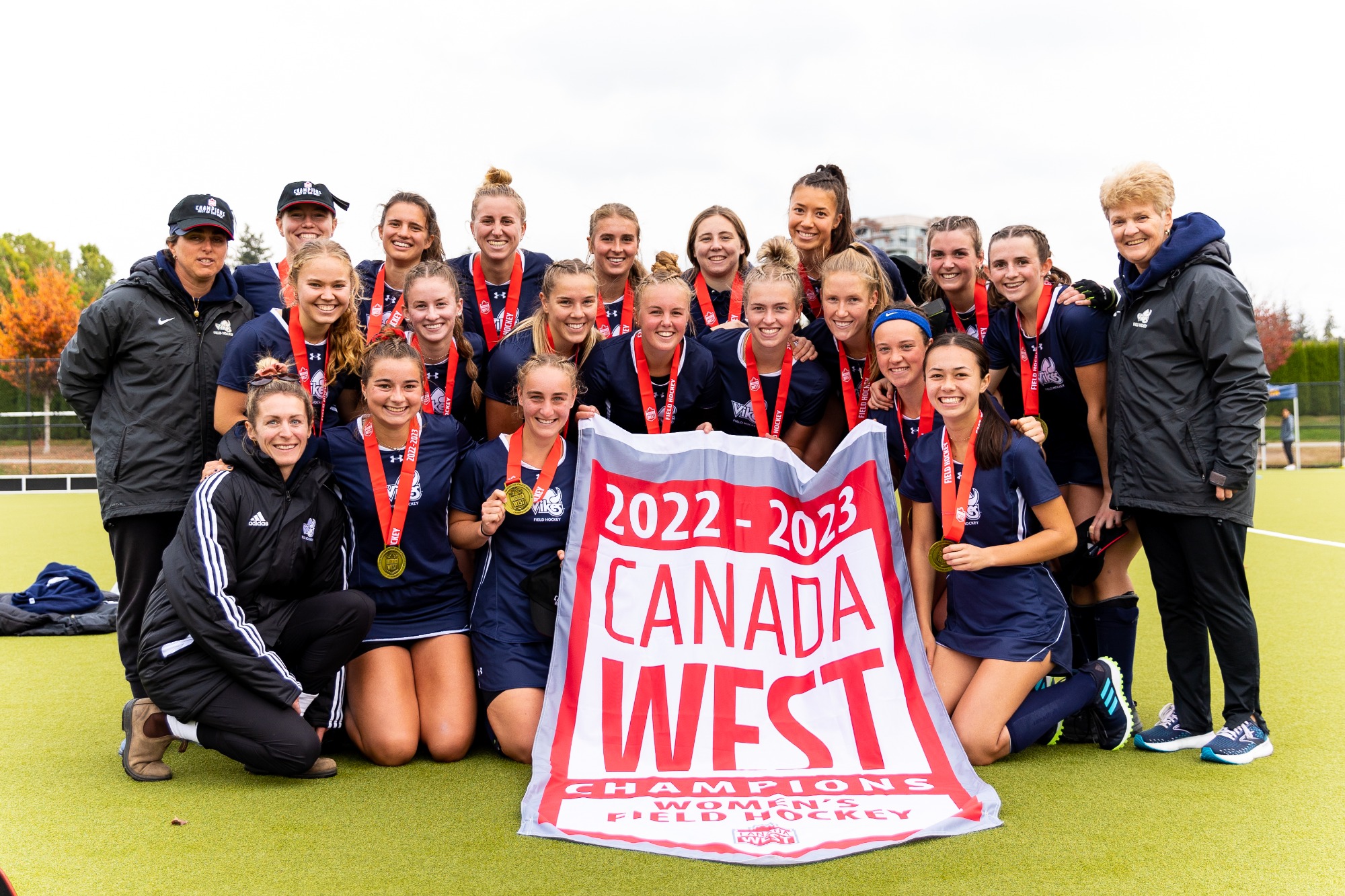 Field hockey crowned Canada West Champions for fourthstraight year
