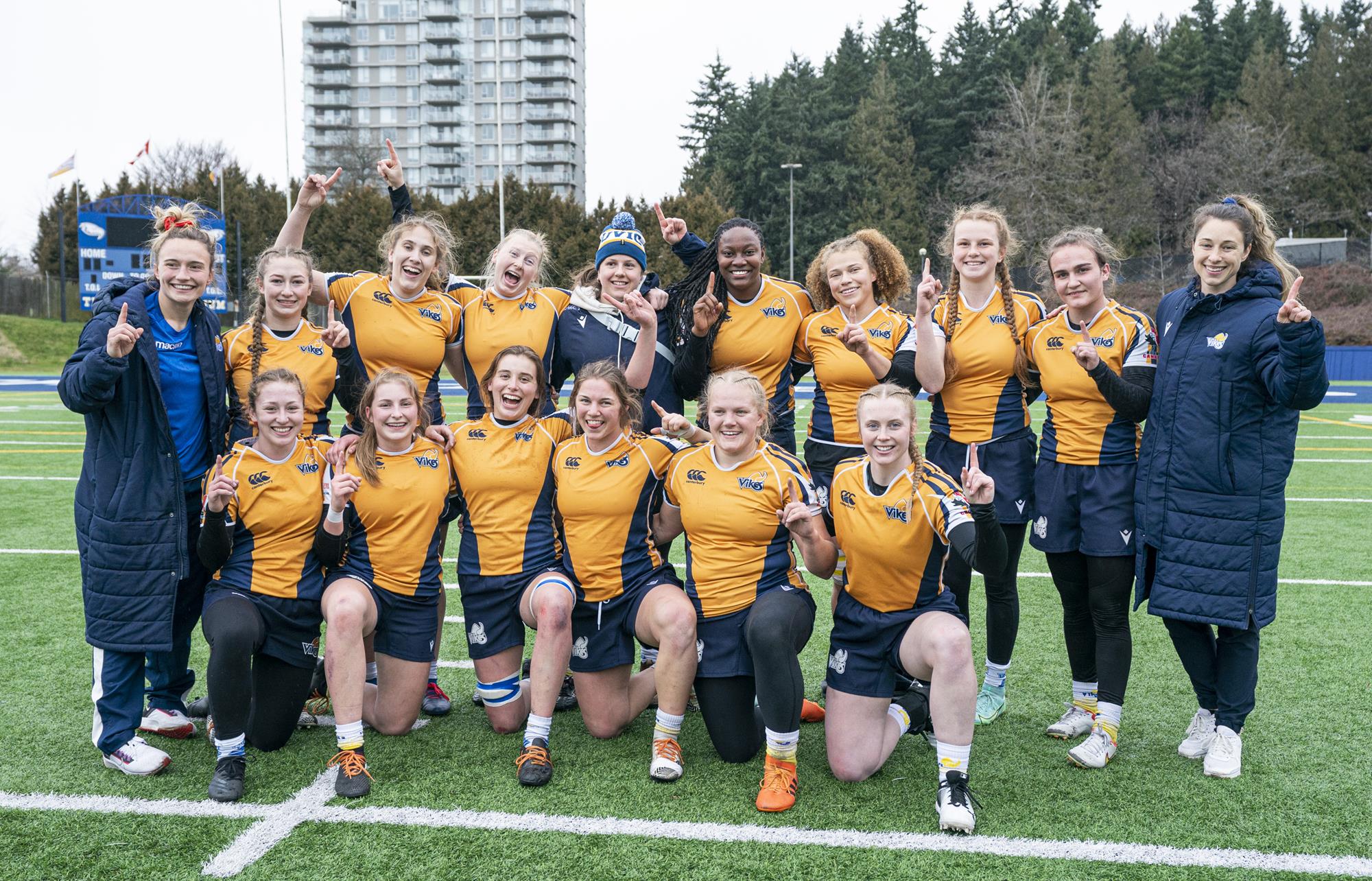 Women's Rugby captures fourthstraight Canada West banner to complete