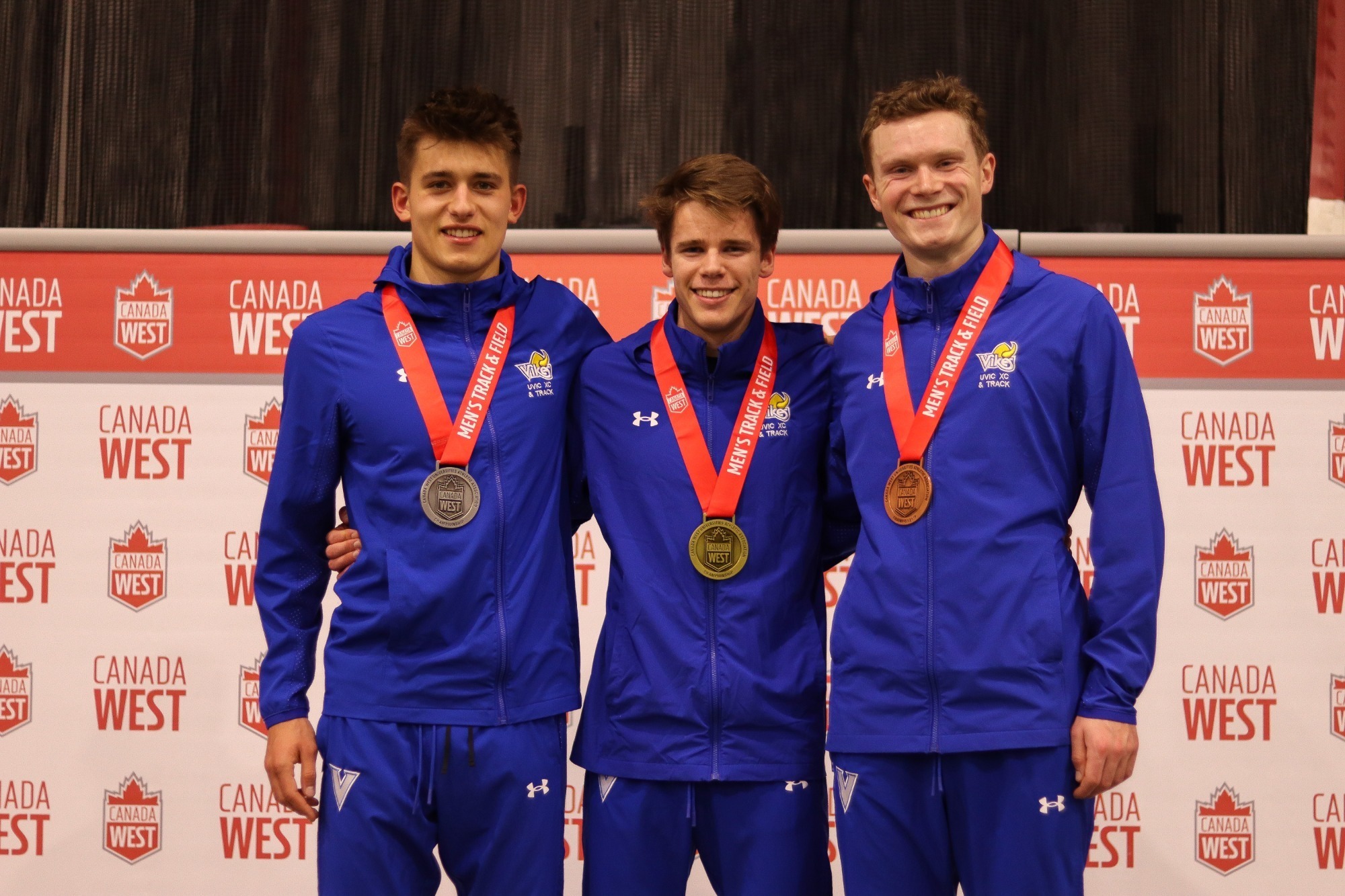 Track secures four medals on day one of Canada West Championships