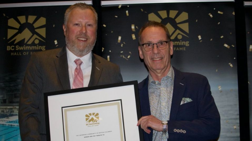 Peter Vizsolyi Swim BC Hall of Fame