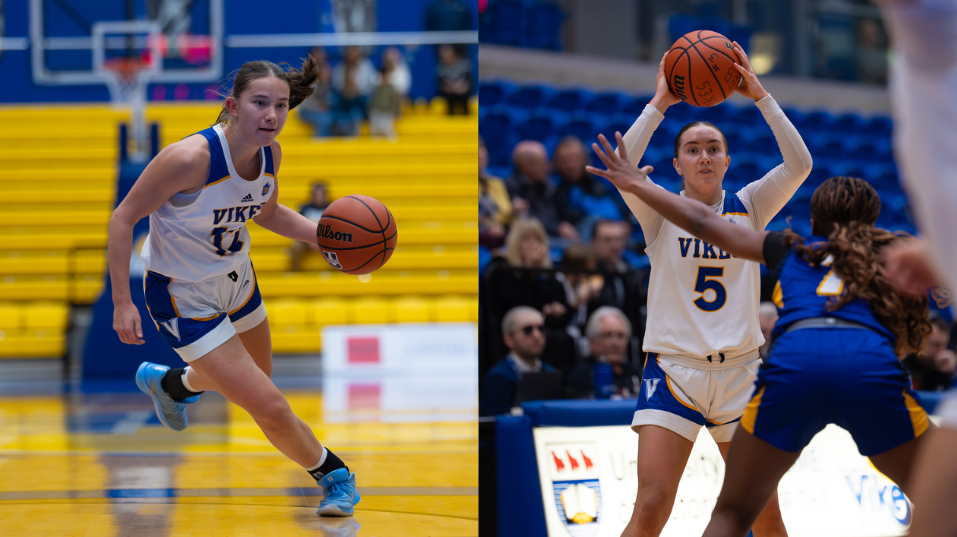 Avery Geddes and Natalie Allison