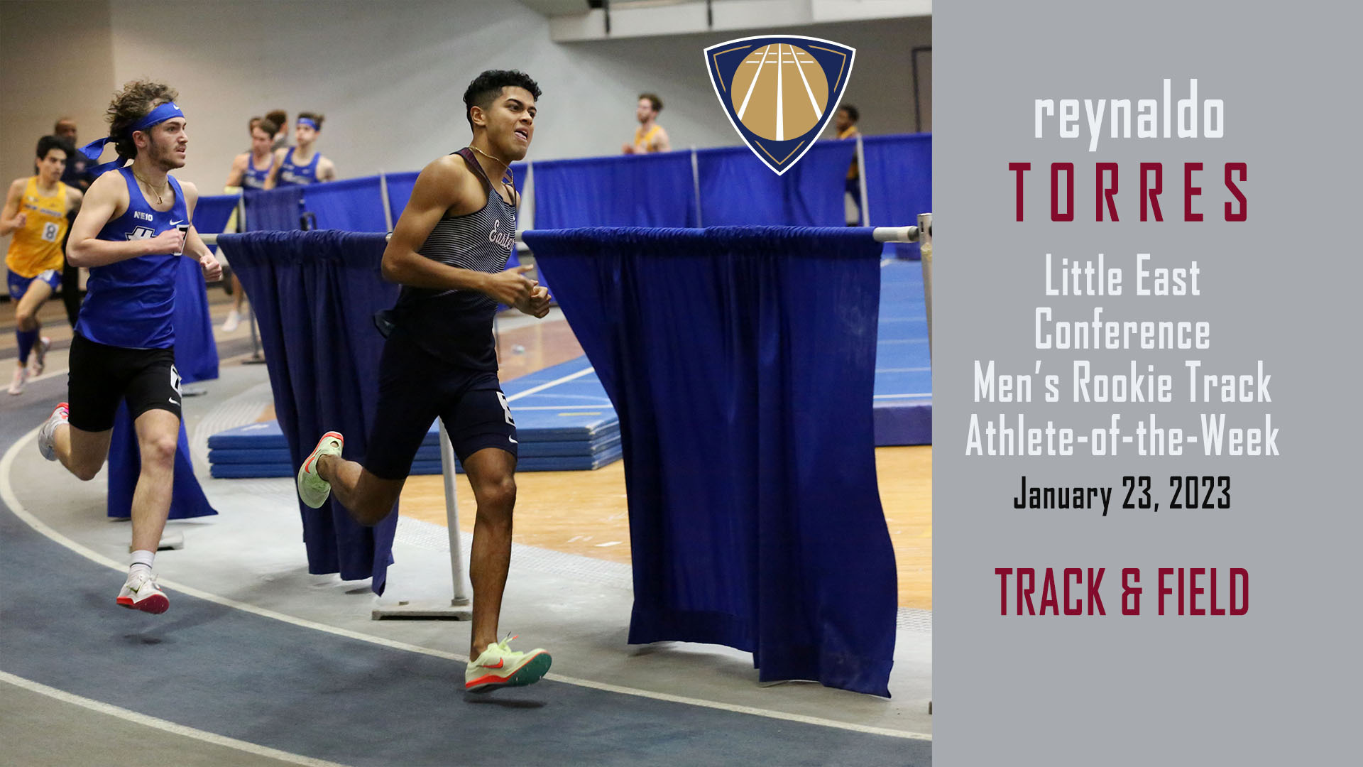 Reynaldo Torres 202324 Men's Track and Field Eastern Connecticut