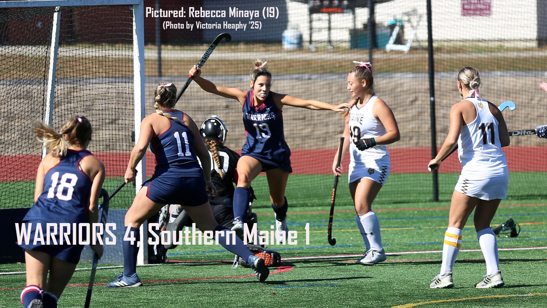 Field Hockey Eastern Can't Match Castleton's Firepower in Little East Setback Eastern