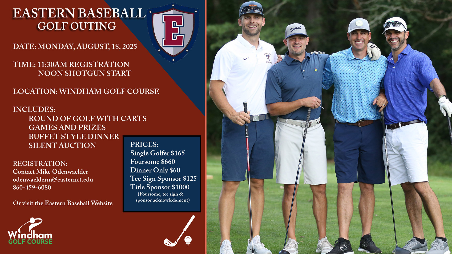 Baseball Golf Outing