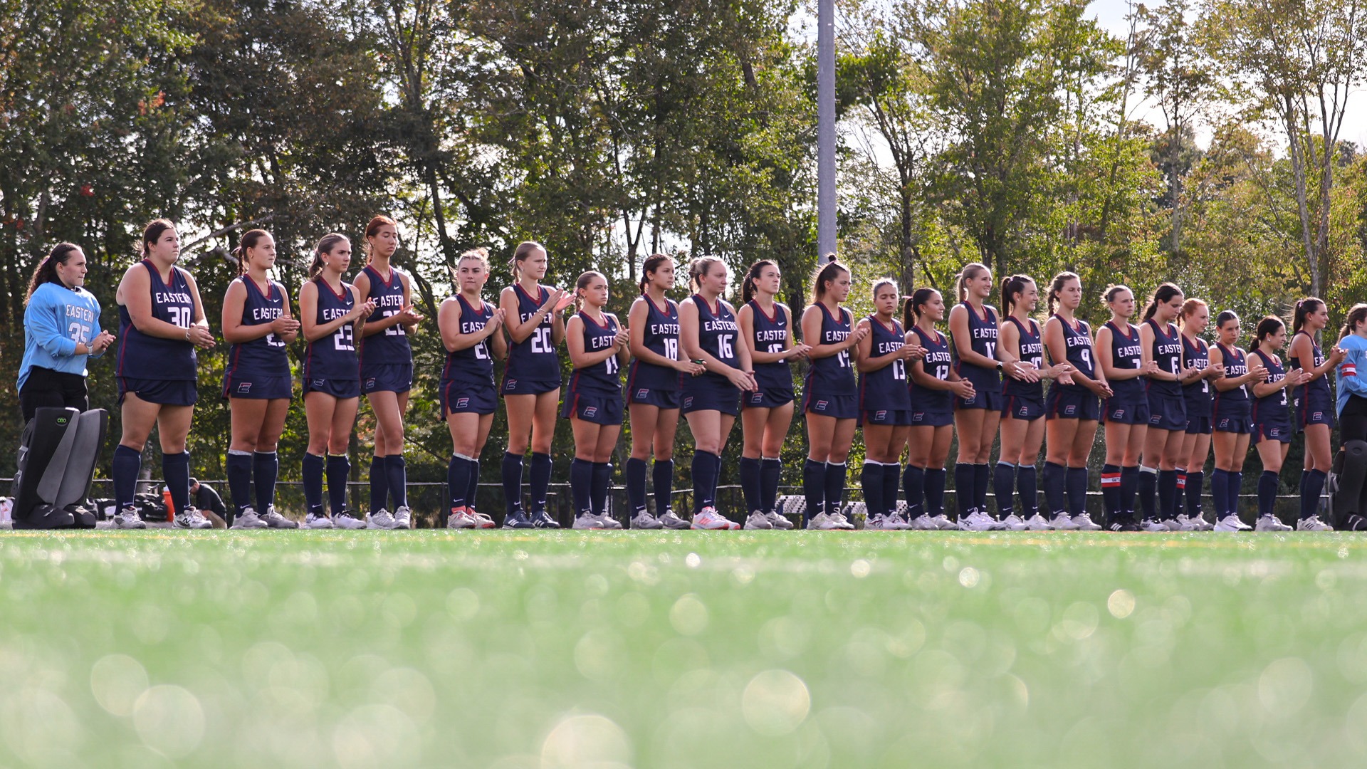 Field hockey lineup