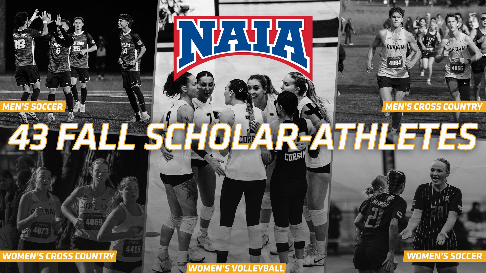 2025 Fall NAIA Scholar-Athletes (11.19.25)