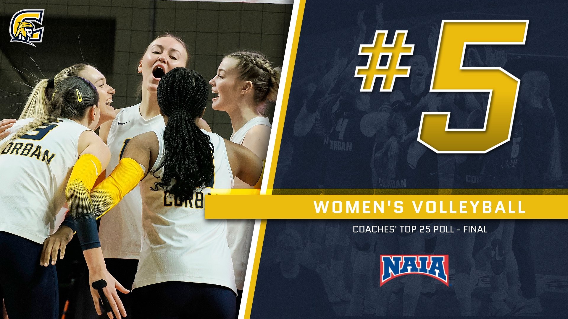 NAIA WVB Top 25 Poll (12.17.25)