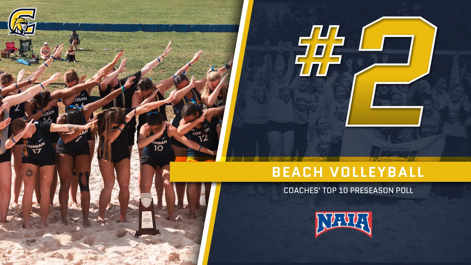 NAIA BVB Top 10 Poll (1.21.26)