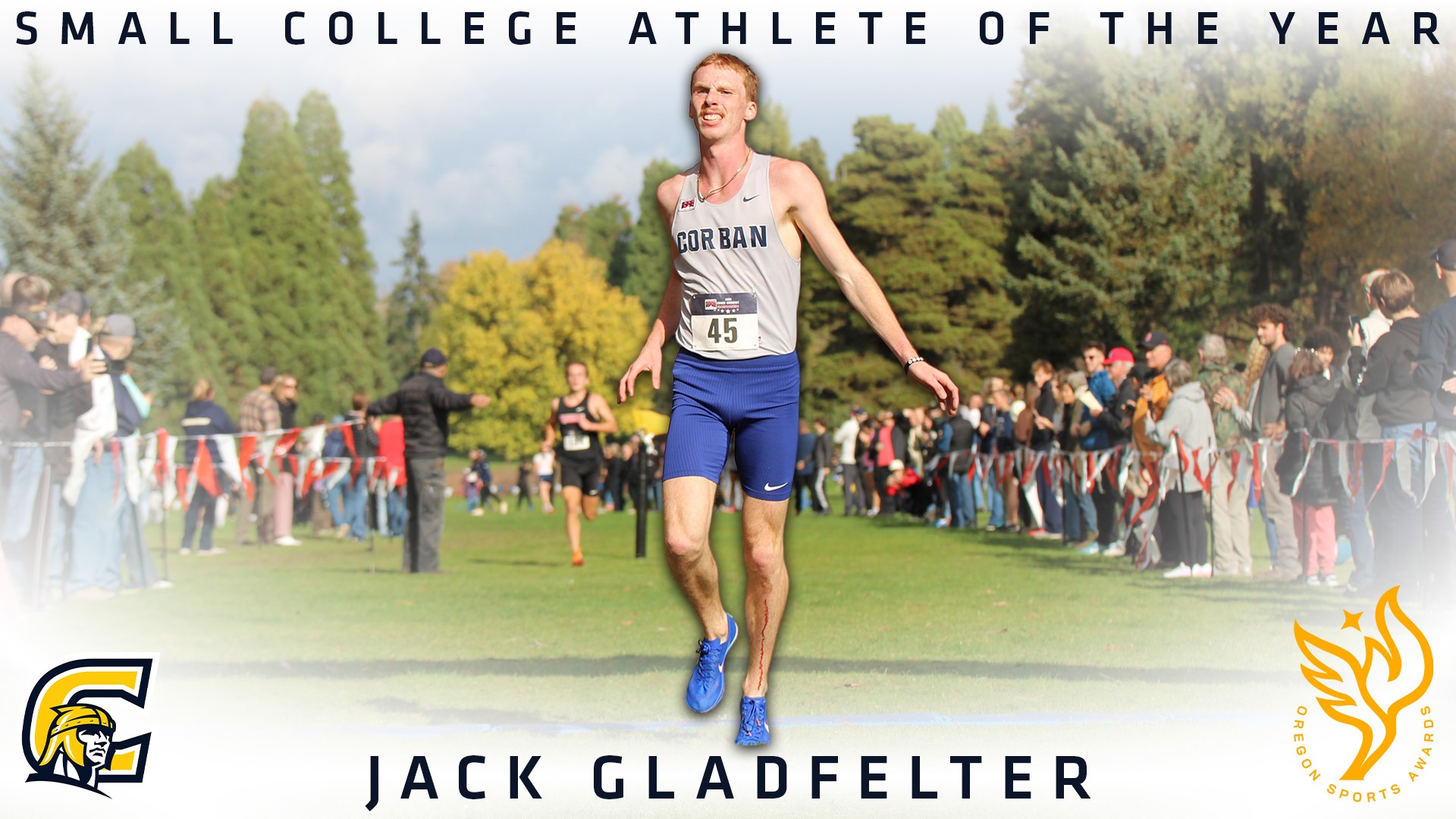 2026 Oregon Sports Awards Athlete of the Year (Jack Gladfelter)