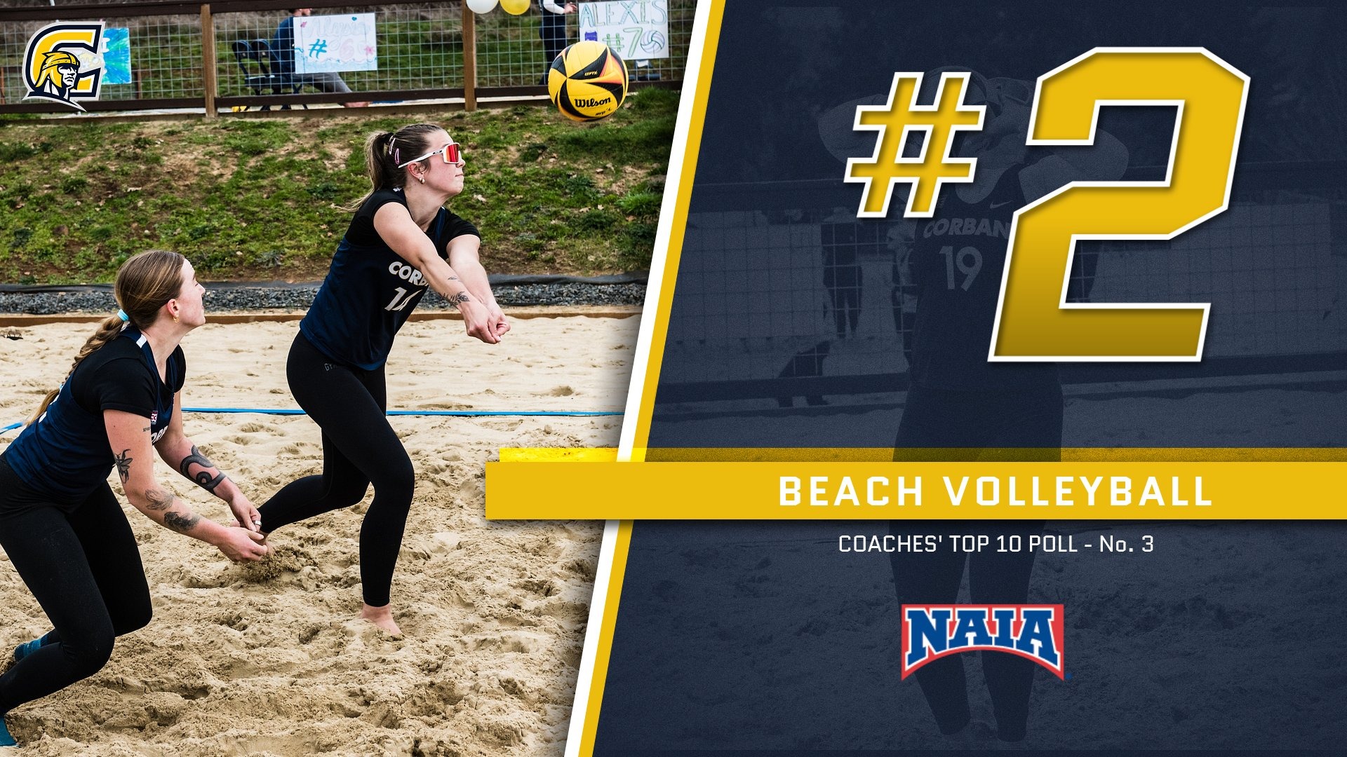 NAIA BVB Top 10 Poll (3.18.26)