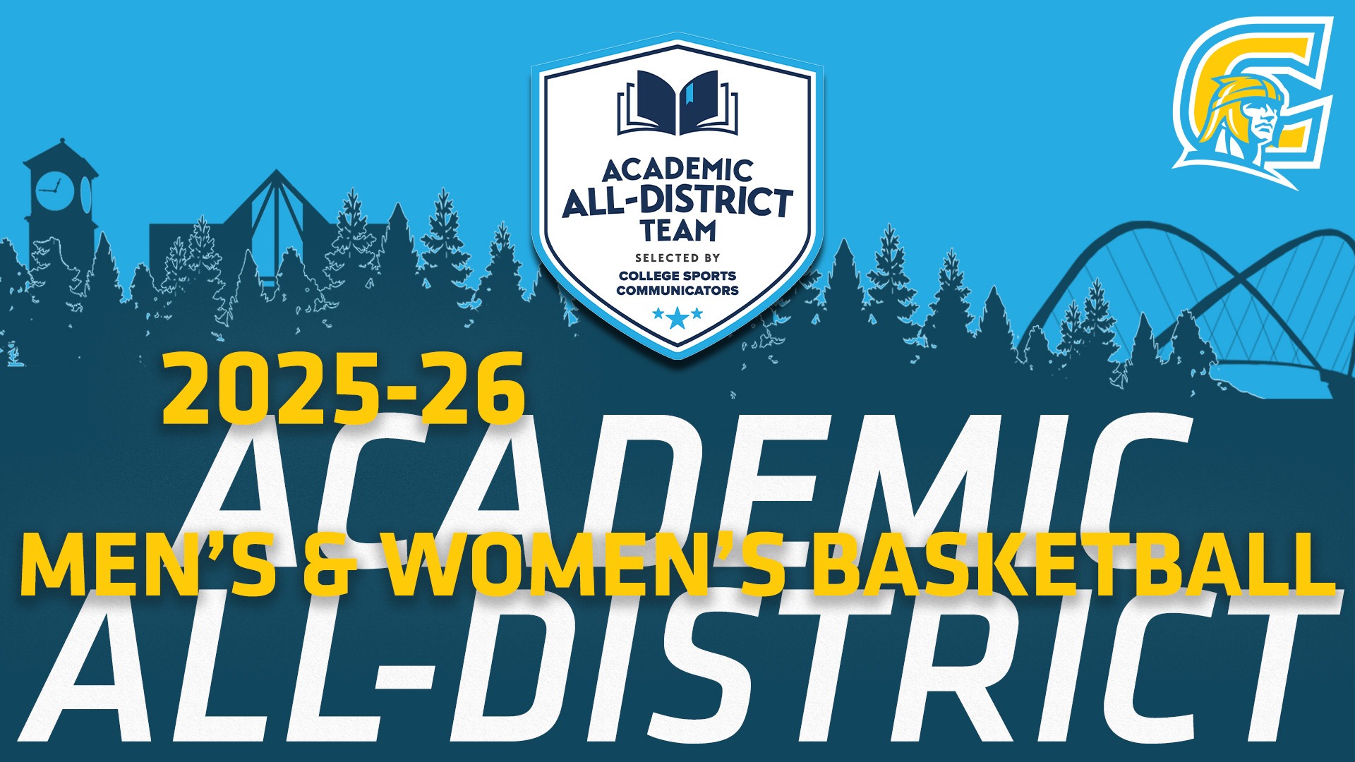 2025-26 CSC Basketball Academic All-District (3.24.26)