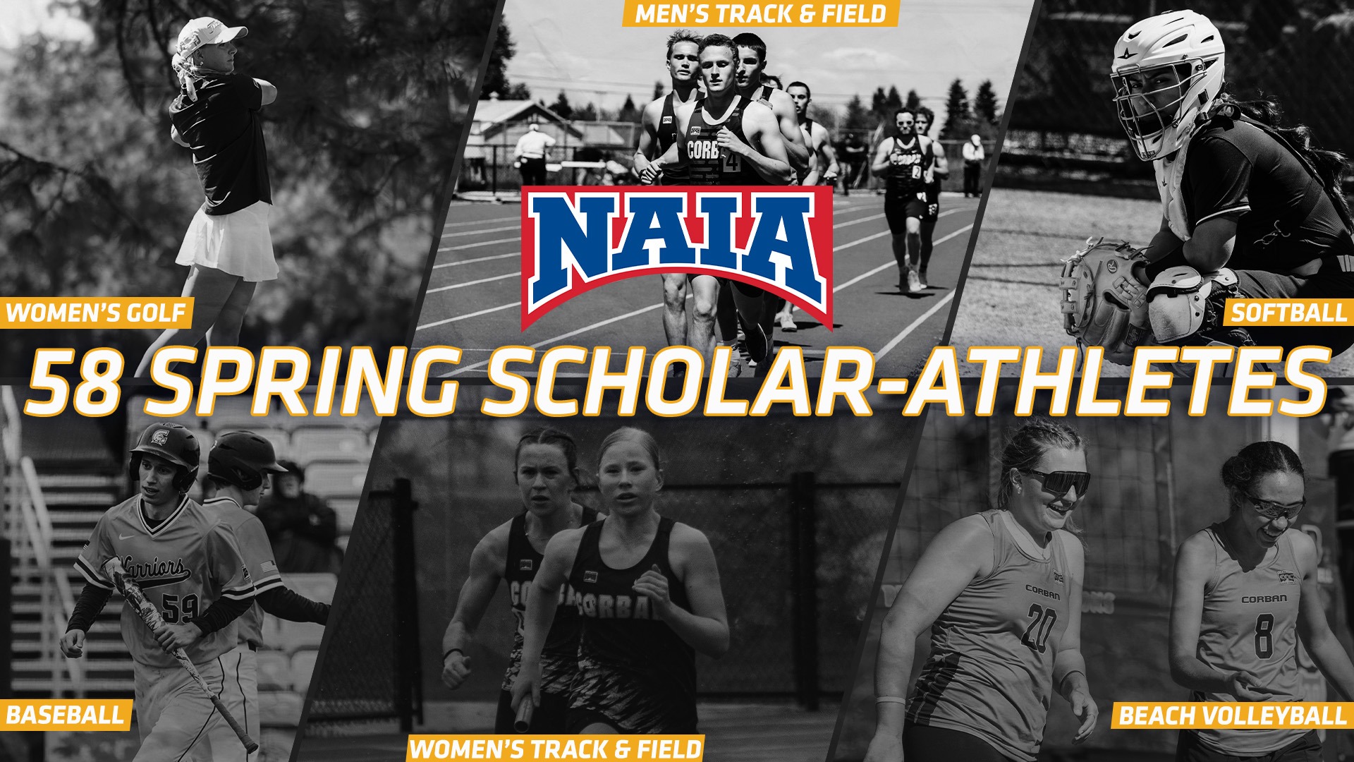 2026 Spring NAIA Scholar-Athletes (4.29.26)