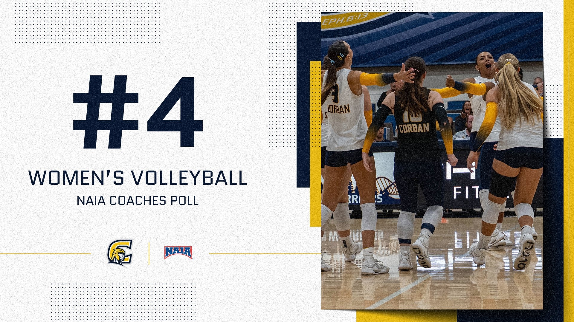 NAIA WVB Top 25 Poll (9.2.26)