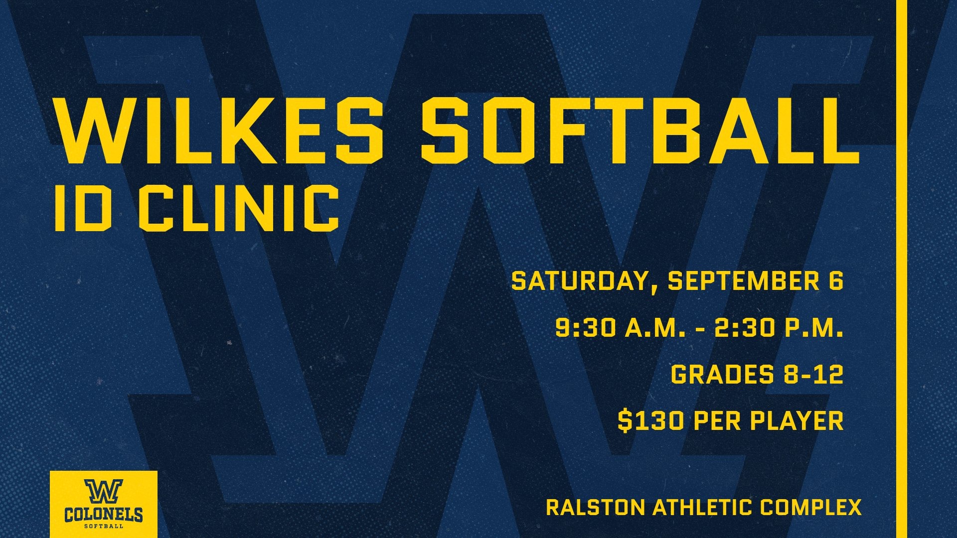 Softball ID Camp 9/6