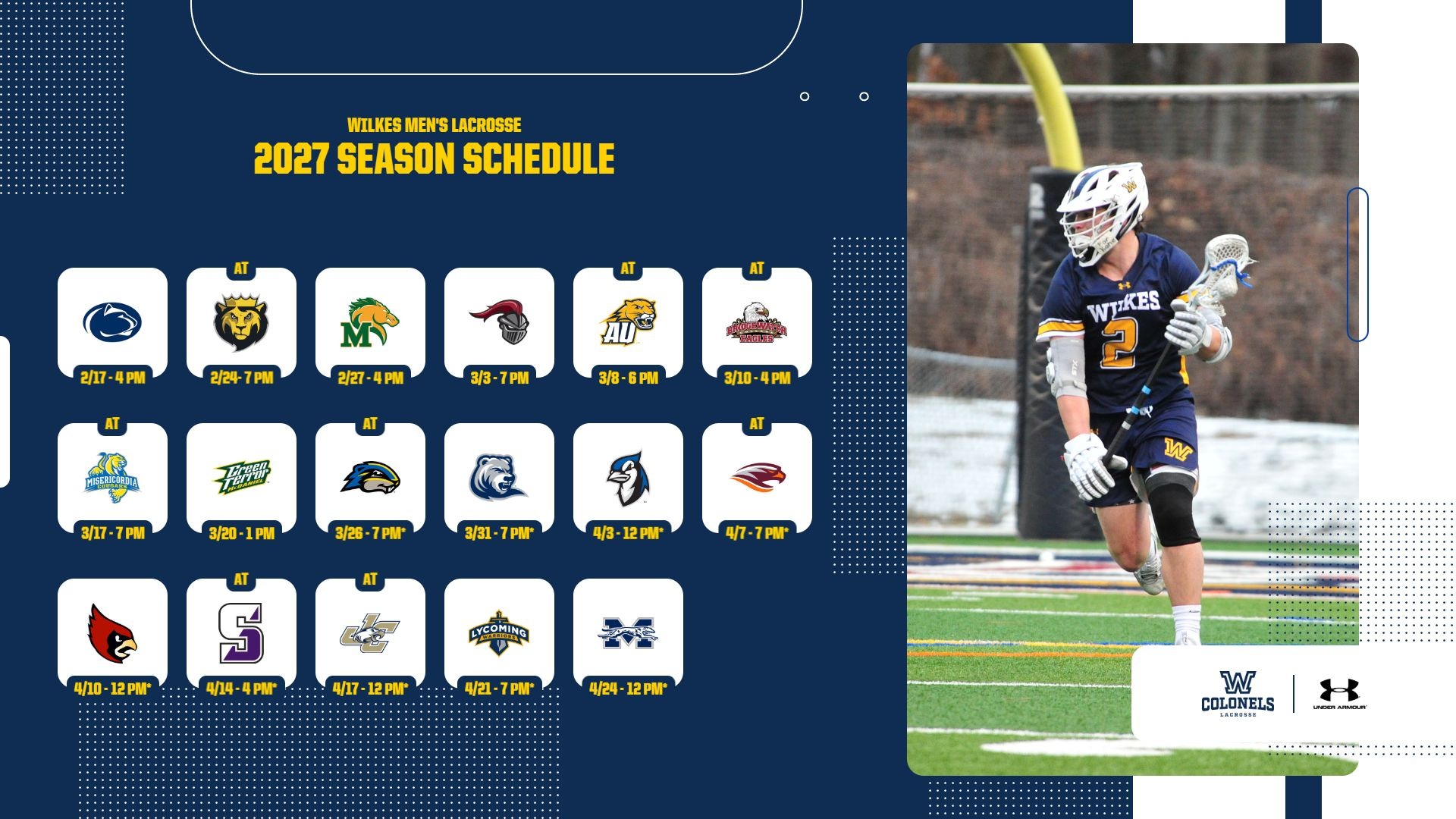 2027 MLAX Schedule