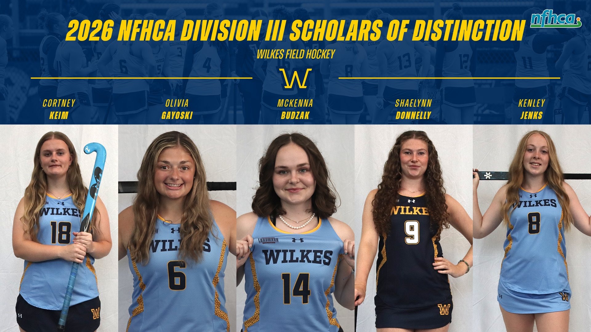 2026 NFHCA Scholars of Distinction