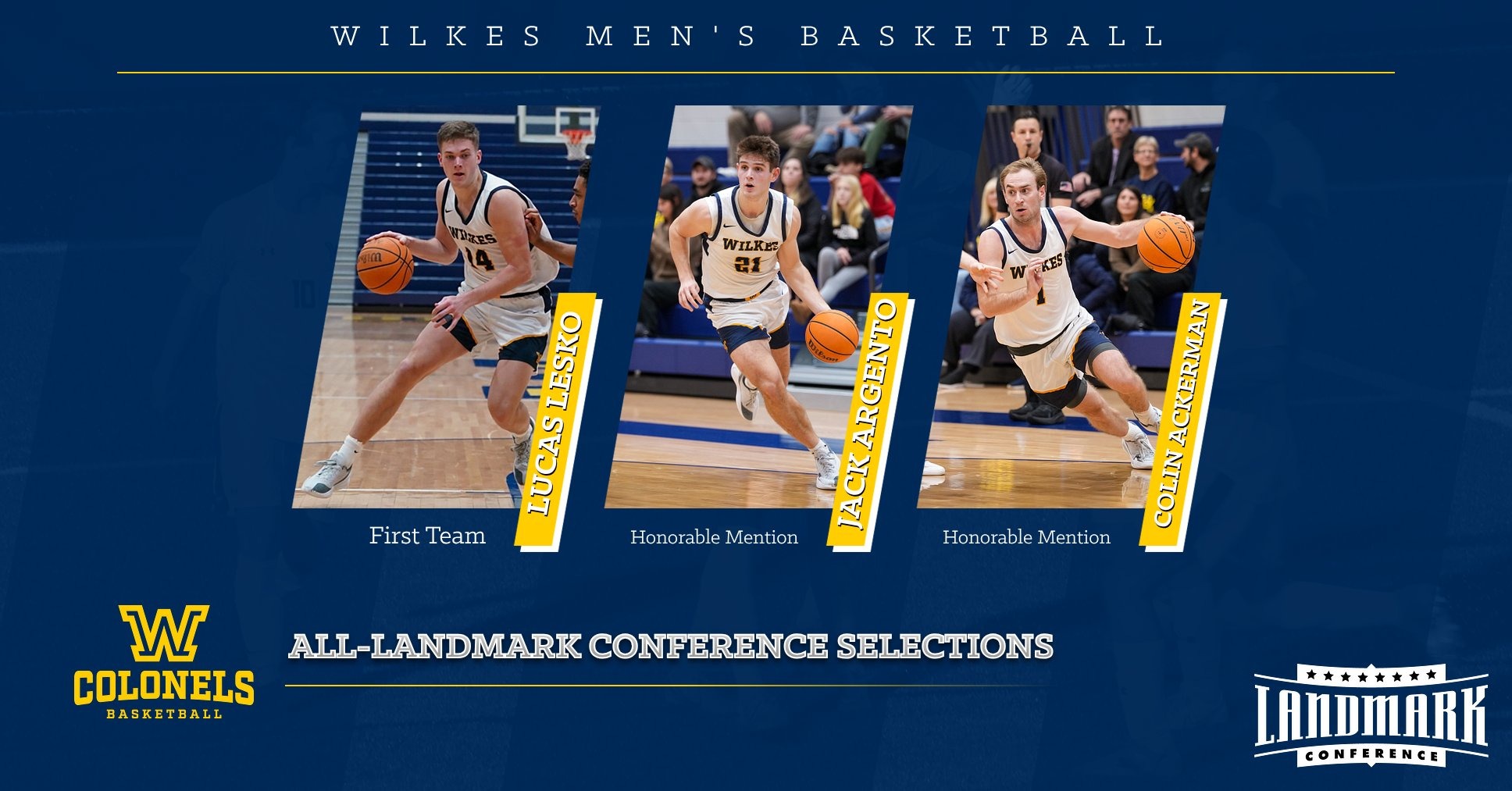 Men's Basketball All-Landmark Selections