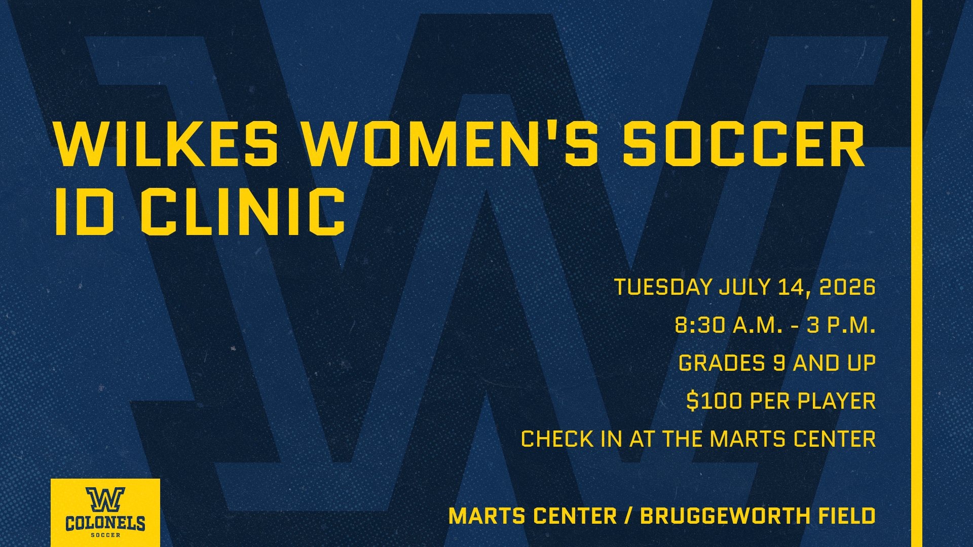 Women's Soccer ID Camp