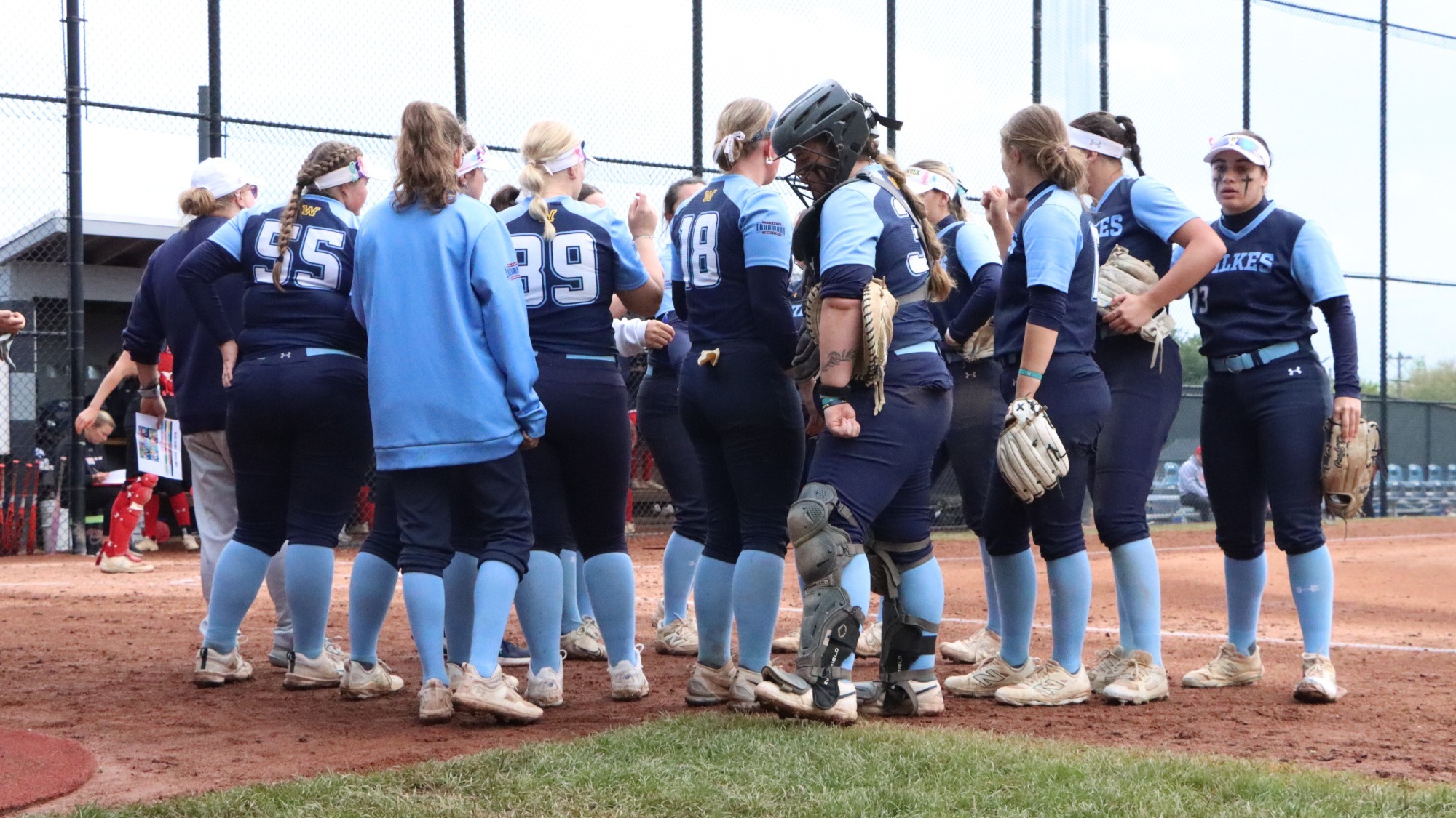 Team Huddle vs Catholic