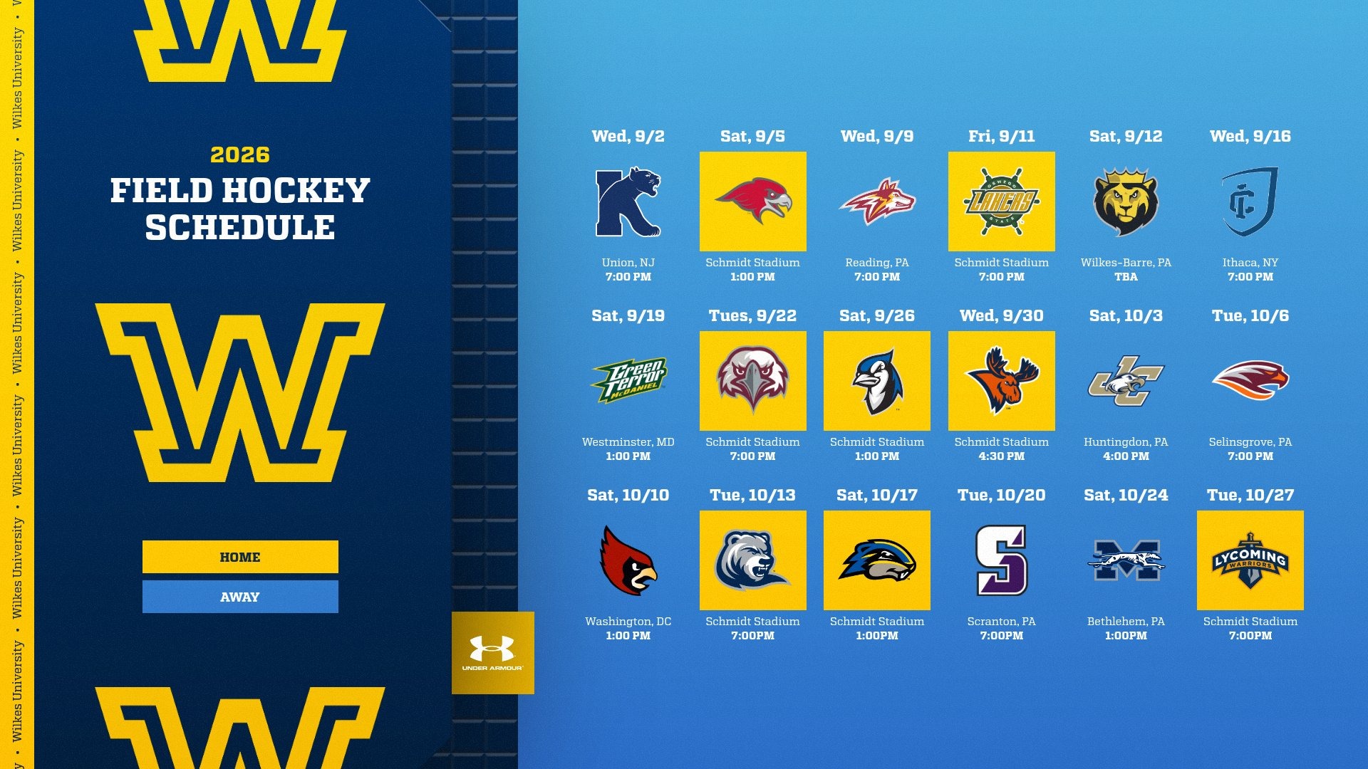 FH 2026 Schedule