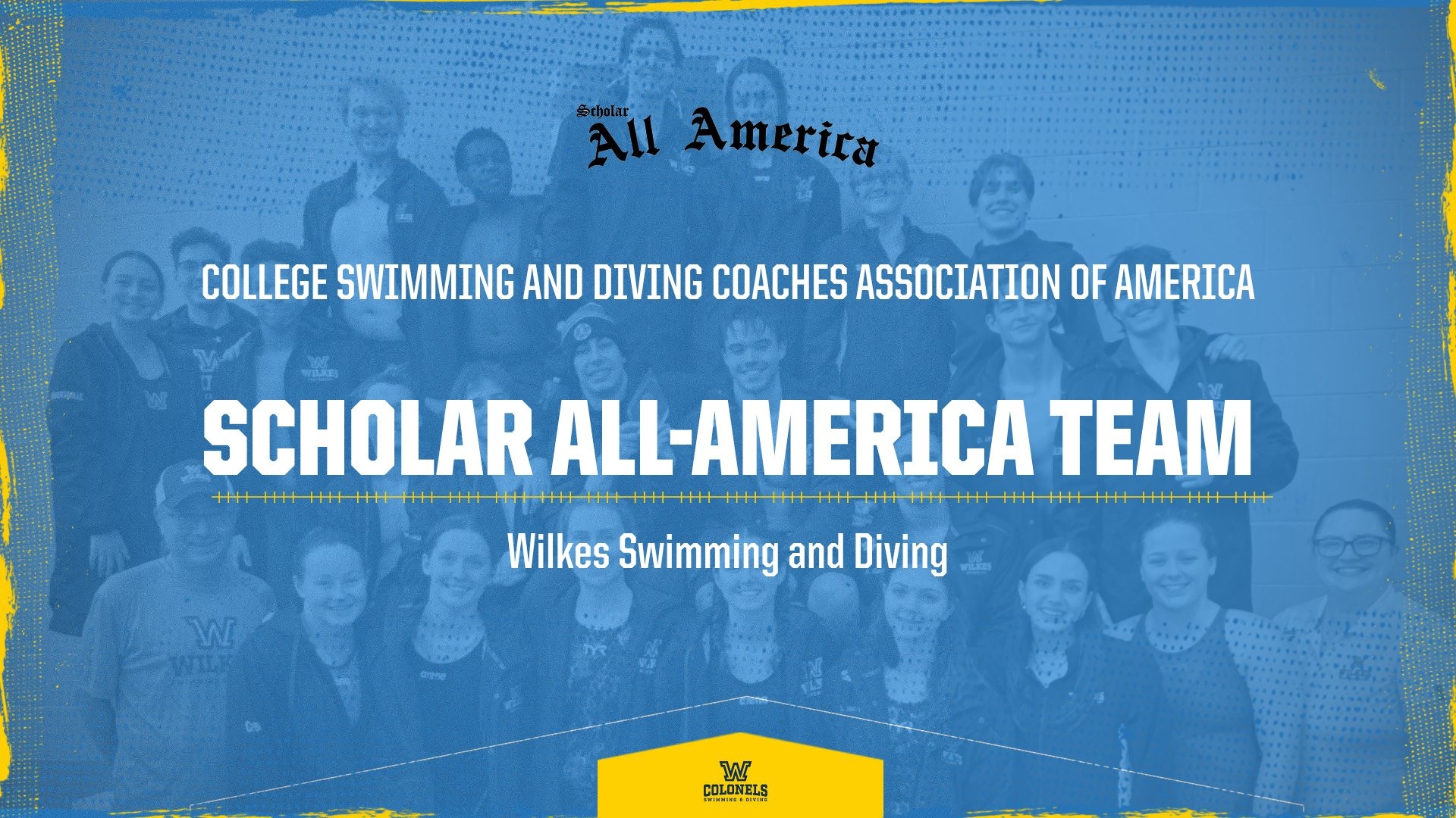 Swimming Scholar Team Award