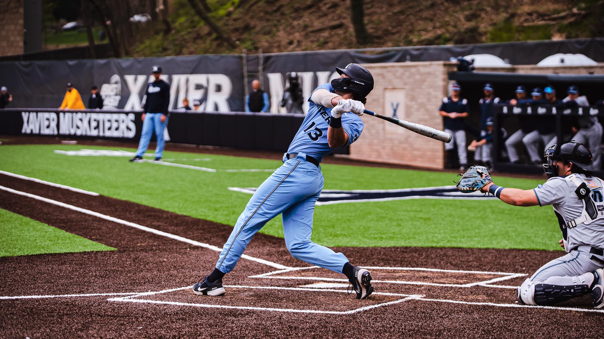 Baseball Opens Up Series with 41 Win Xavier University