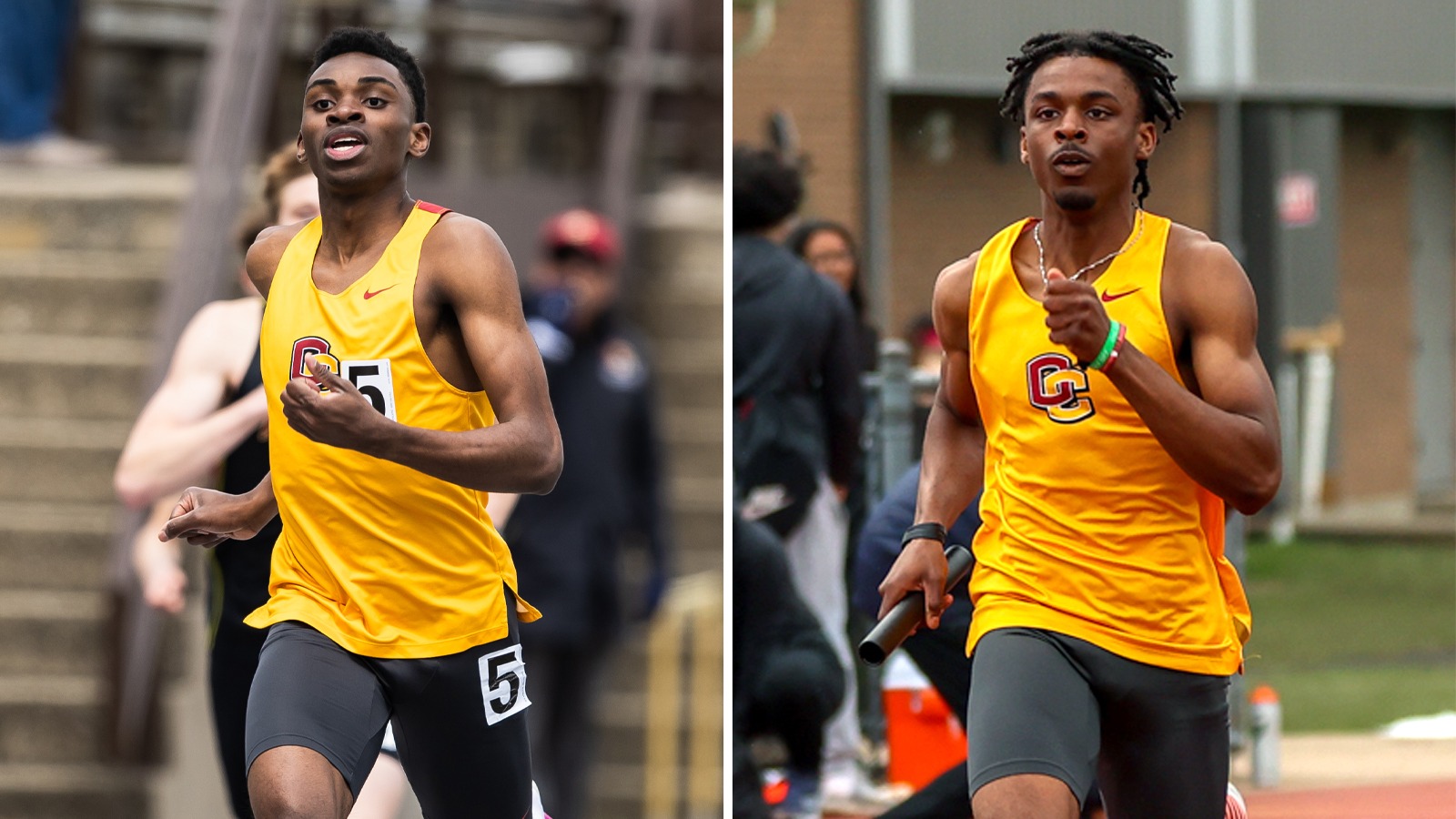 Kambi Obioha on left, Armand Andry on right