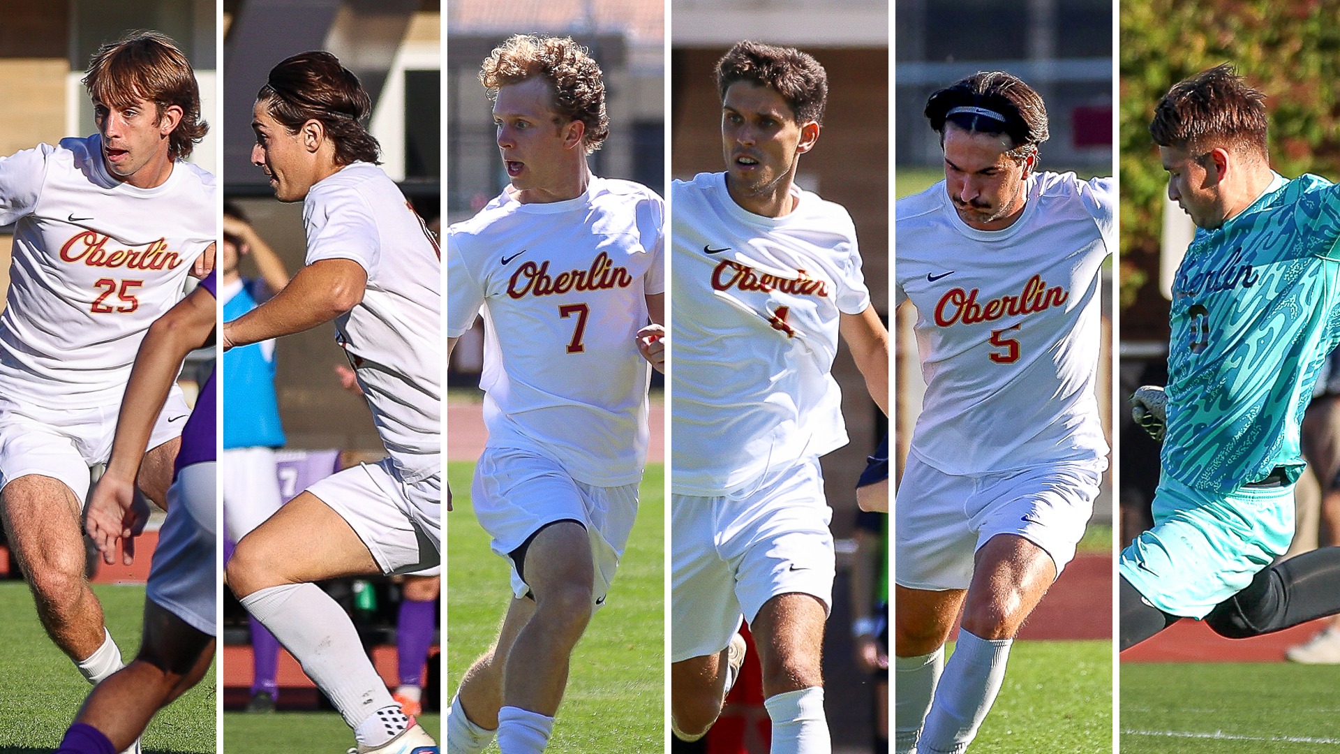 Oberlin College Men's Soccer players