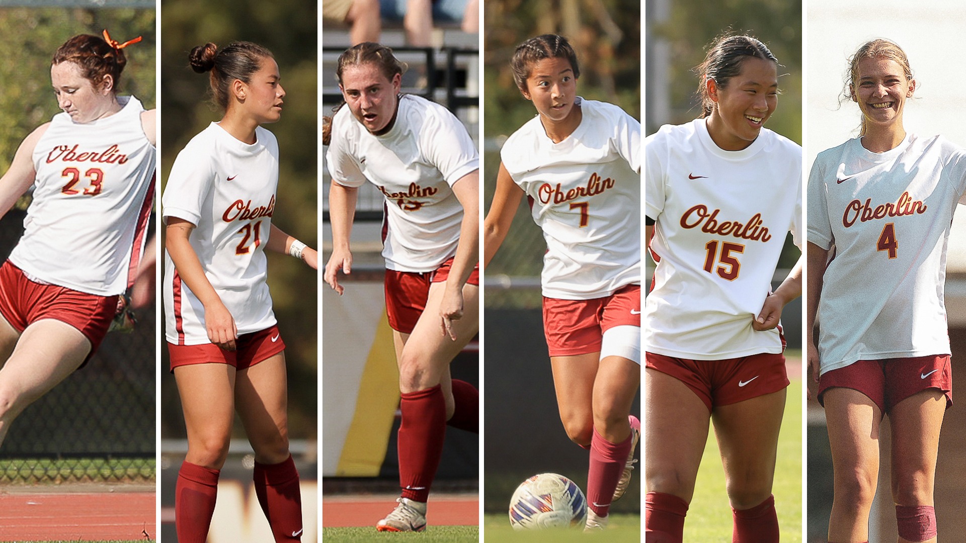 Oberlin College Women's Soccer Header