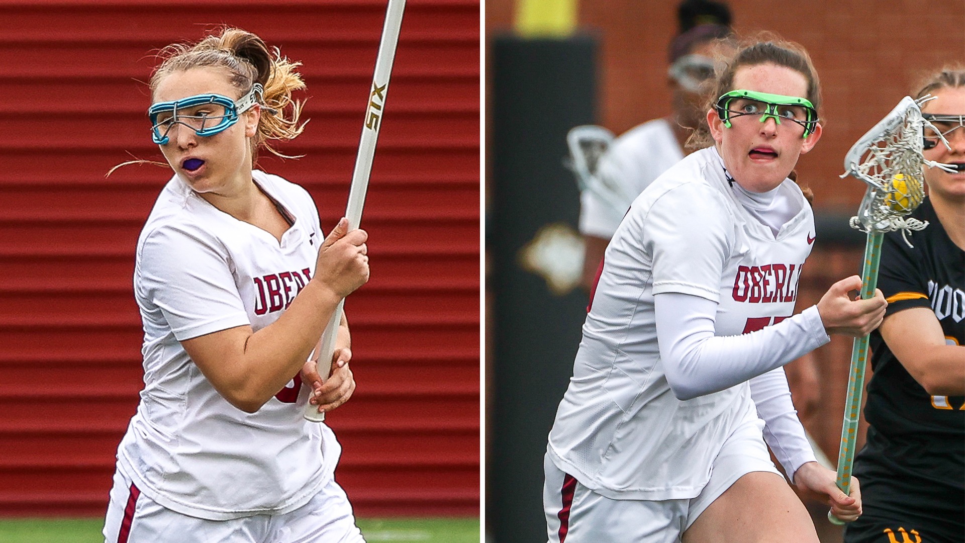 Kylie Thompson on left, Rachel Reiter on right