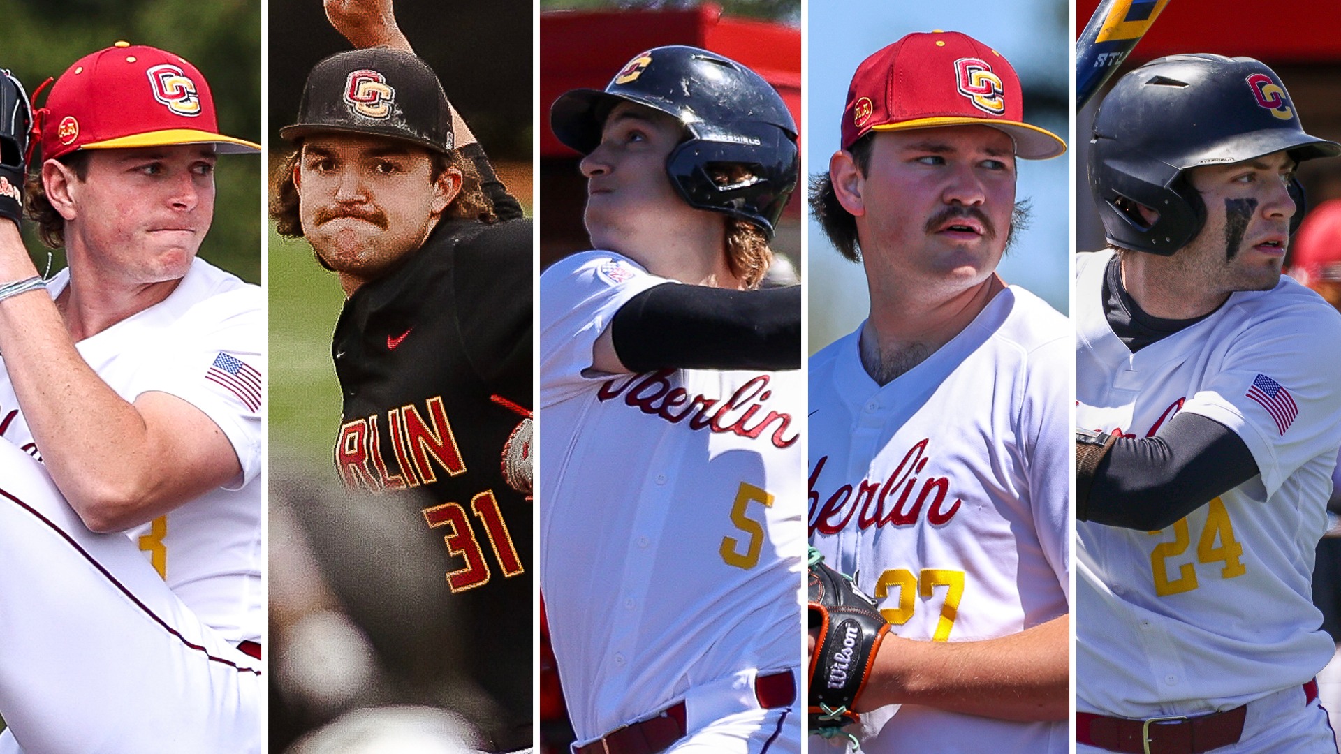 Grayson Black, Calvin Burkholder, Brady Groves, Davis Hayes, and Zachary Ritts