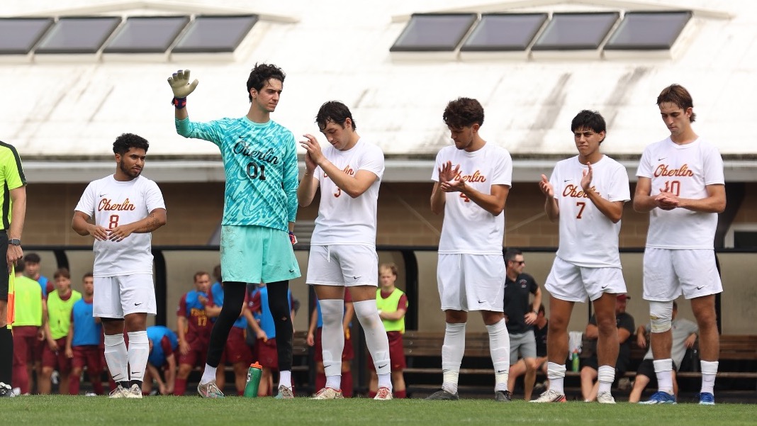 Men's Soccer Starting Line Up