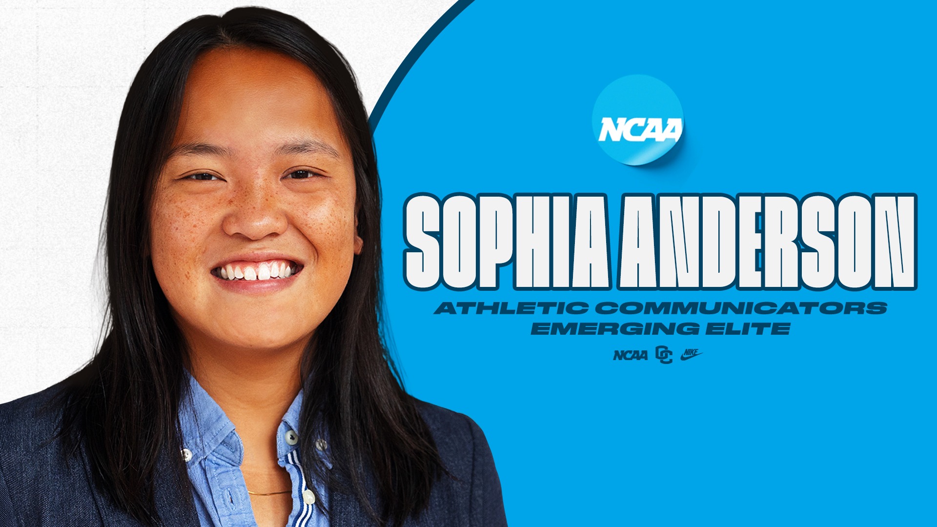 Sophia Anderson NCAA Emerging Elite Header