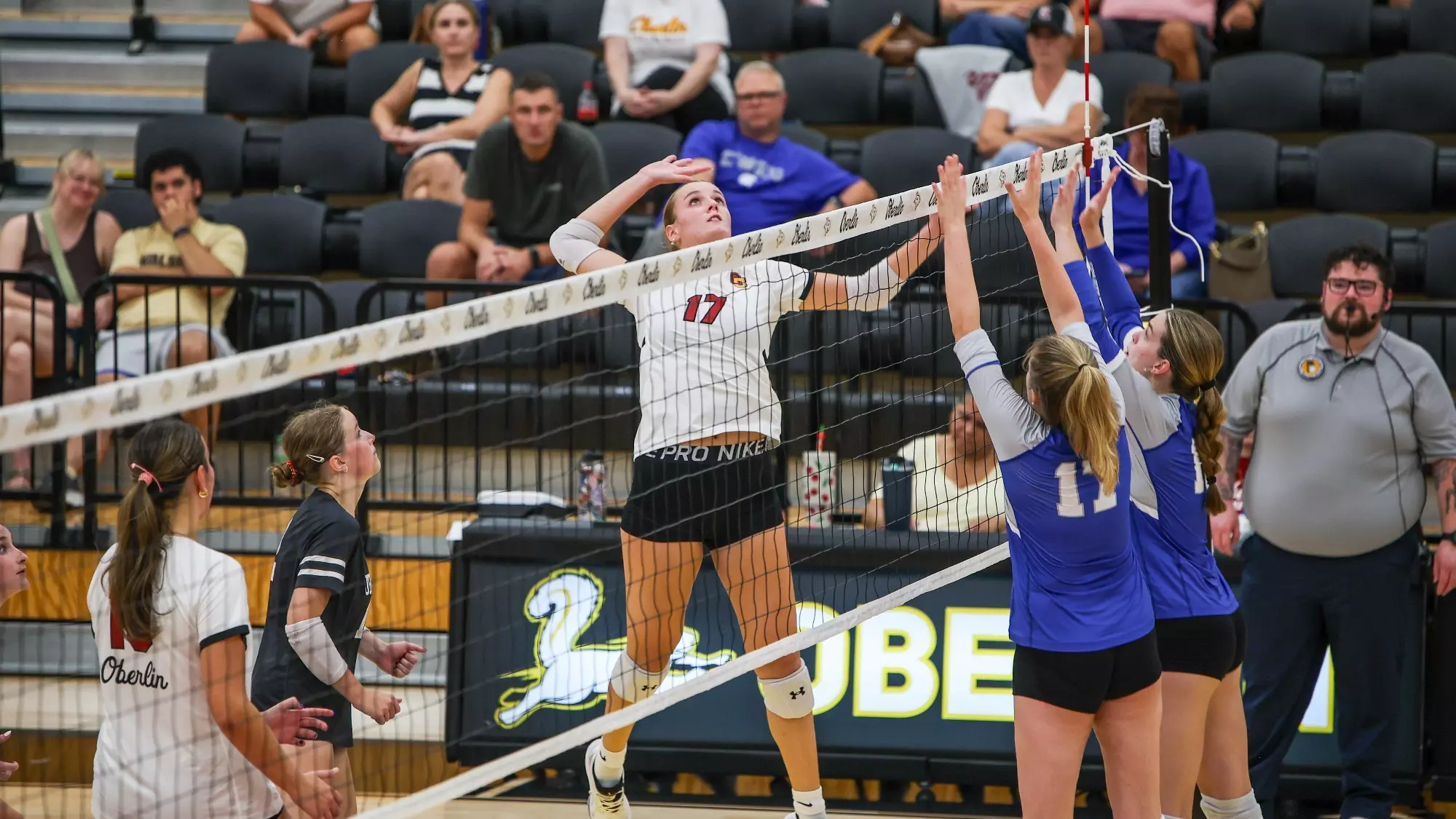 Mara Geiger - Hitting at net