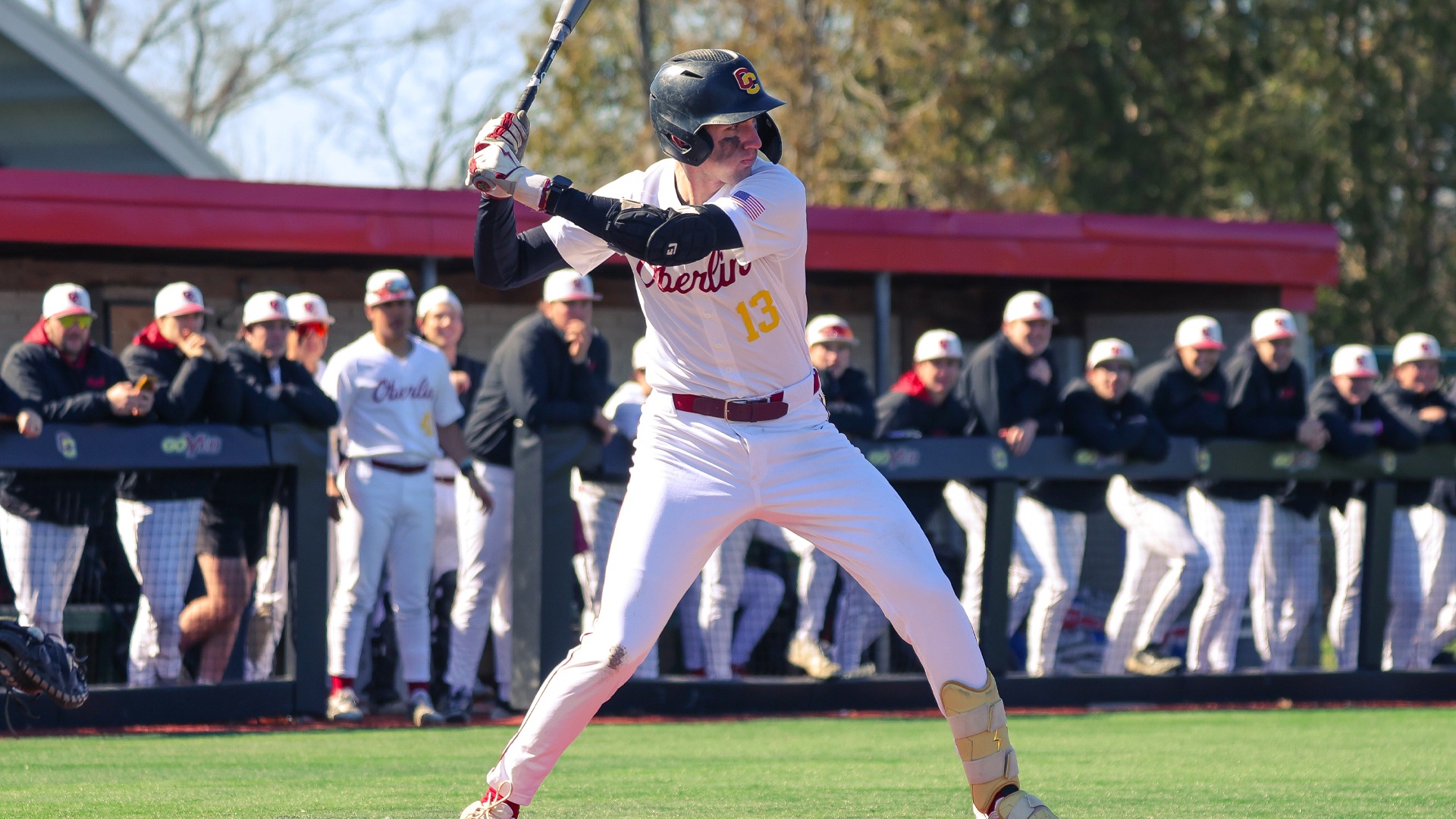 Sam Labreque ready to swing bat