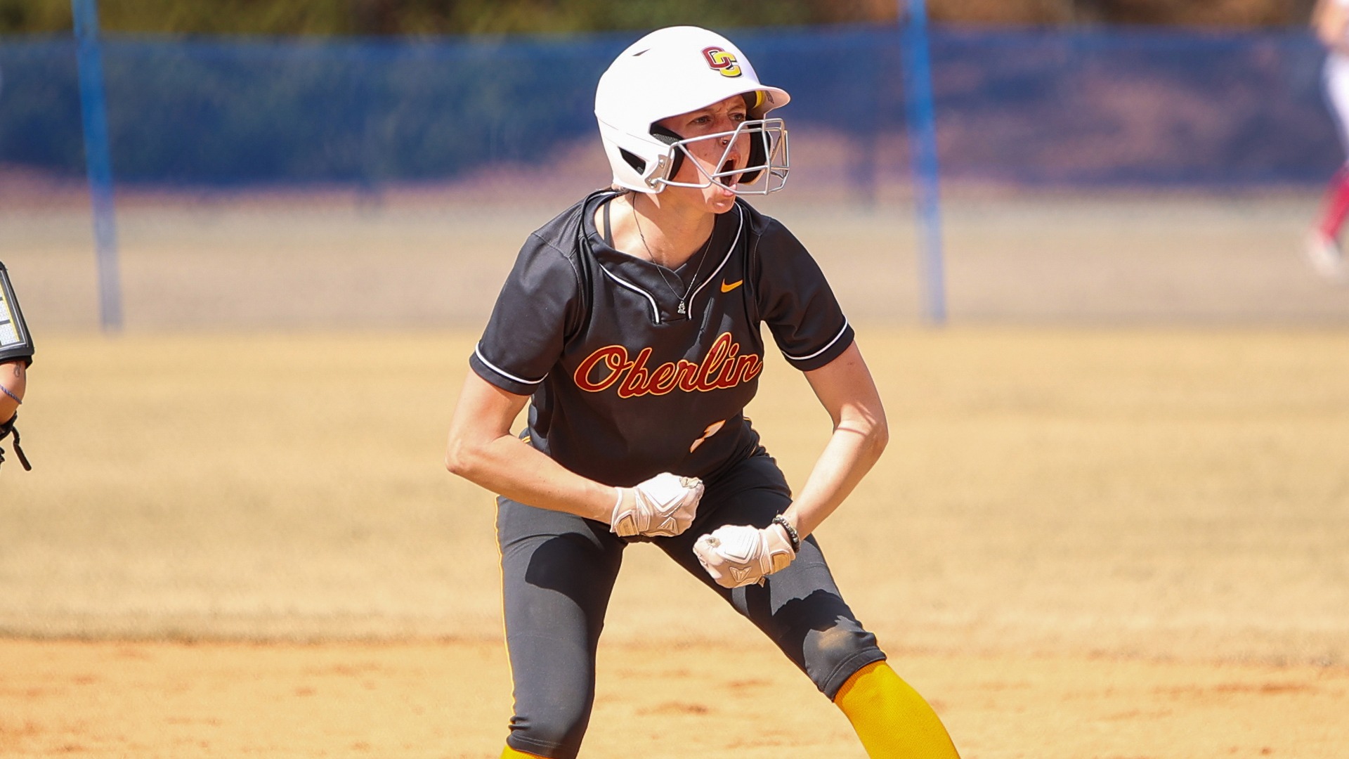 Hailey Alspach celebrating and screaming