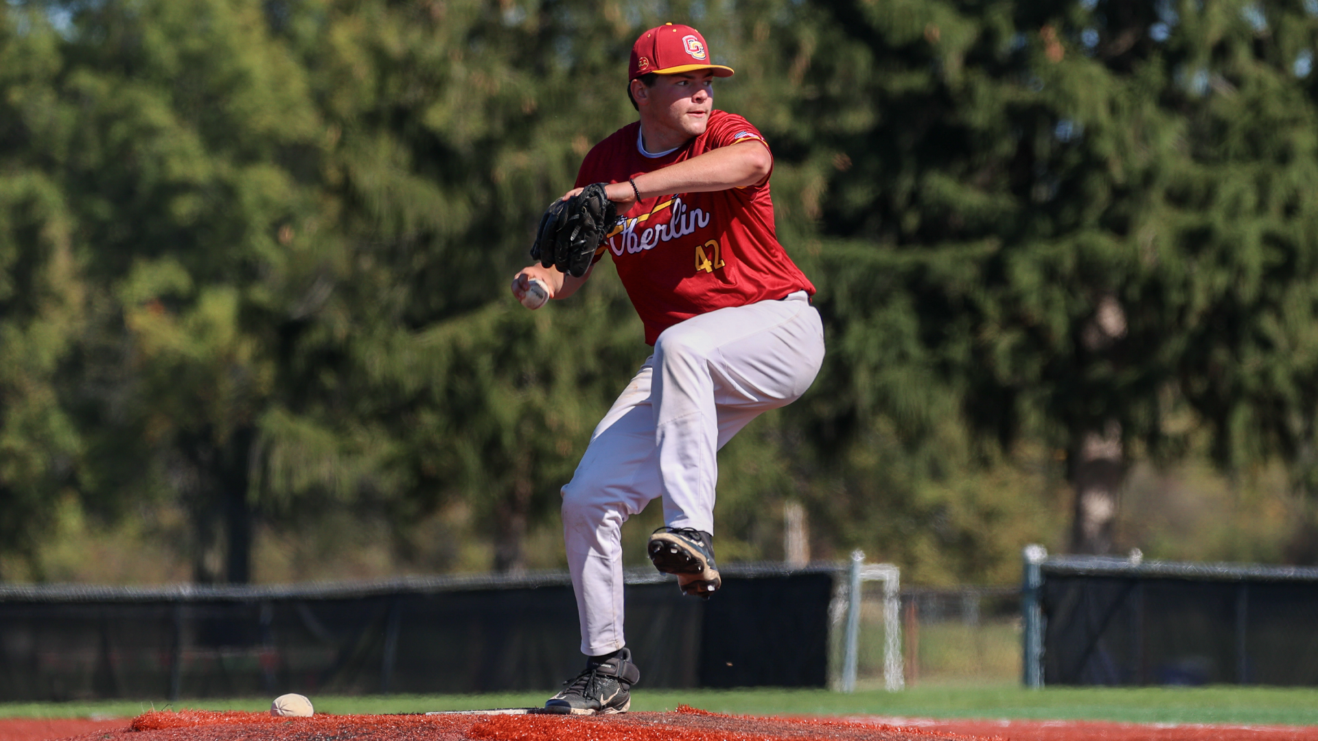 Quinn Bamberger pitching