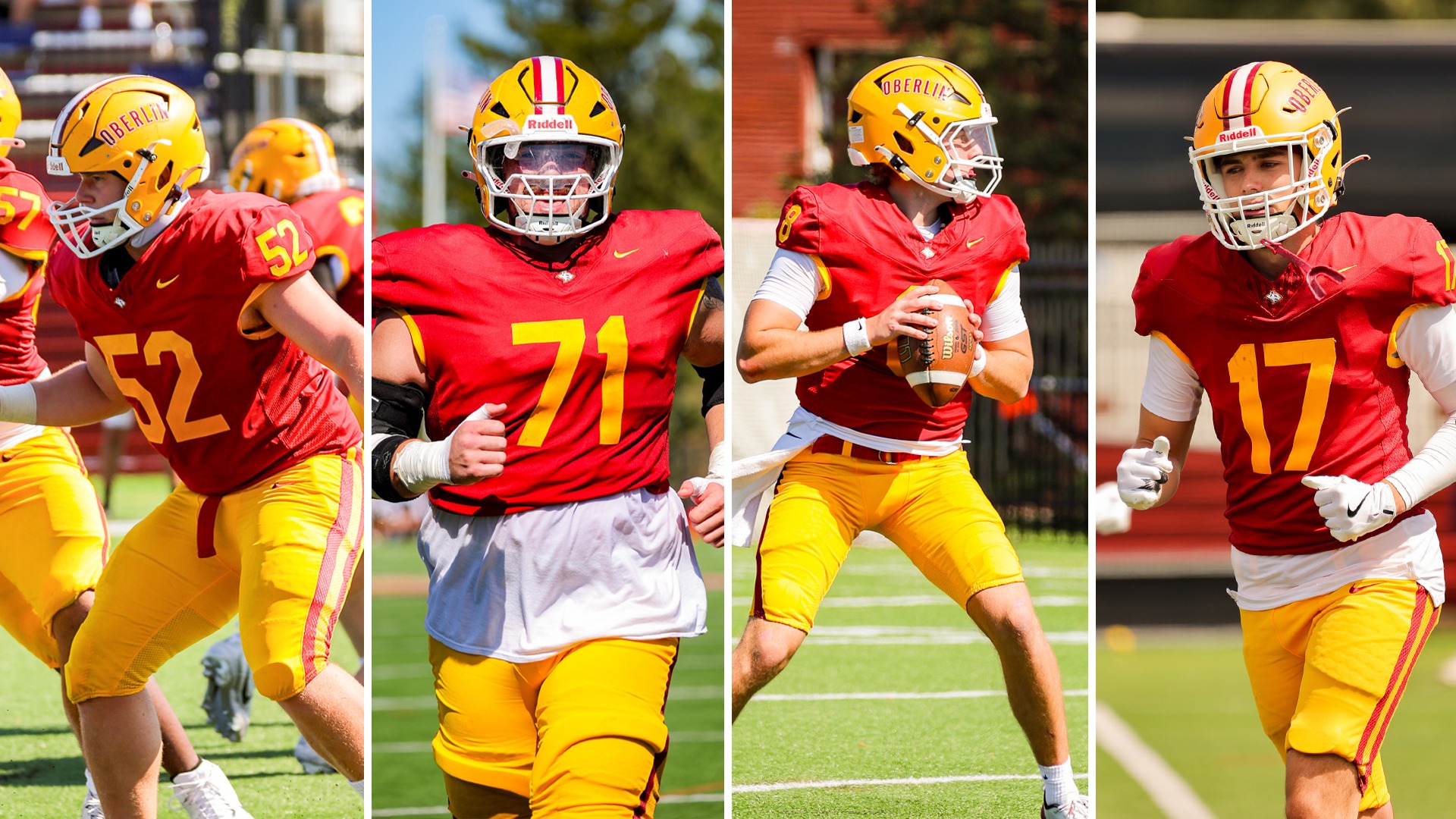 Hunter Green, Michael Mathis, Drew Nye, Connor Steele