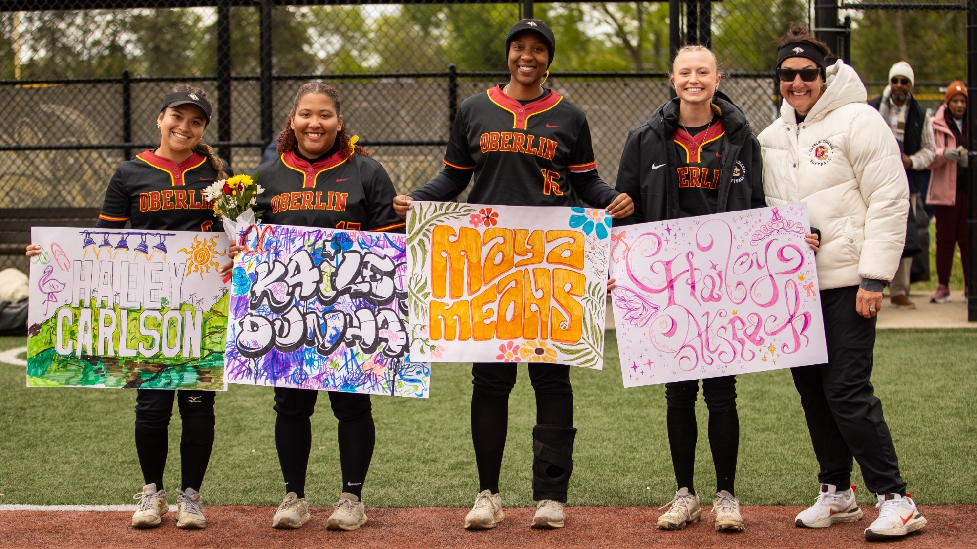 Softball senior photo