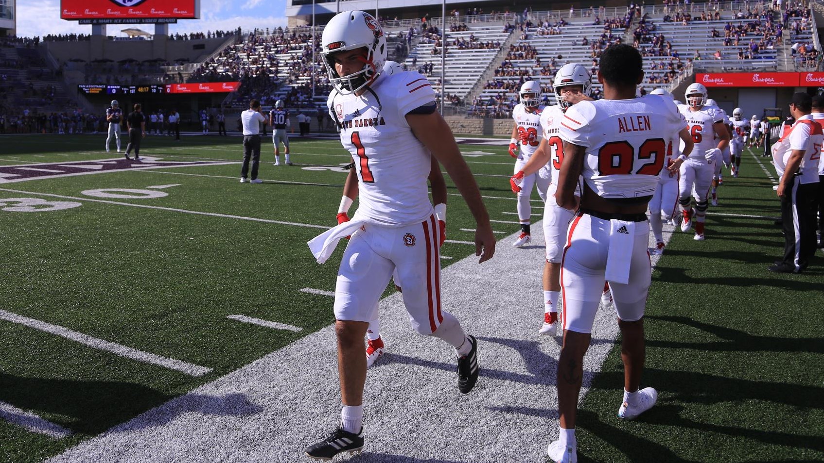 Bryan Clements Football University of South Dakota Athletics