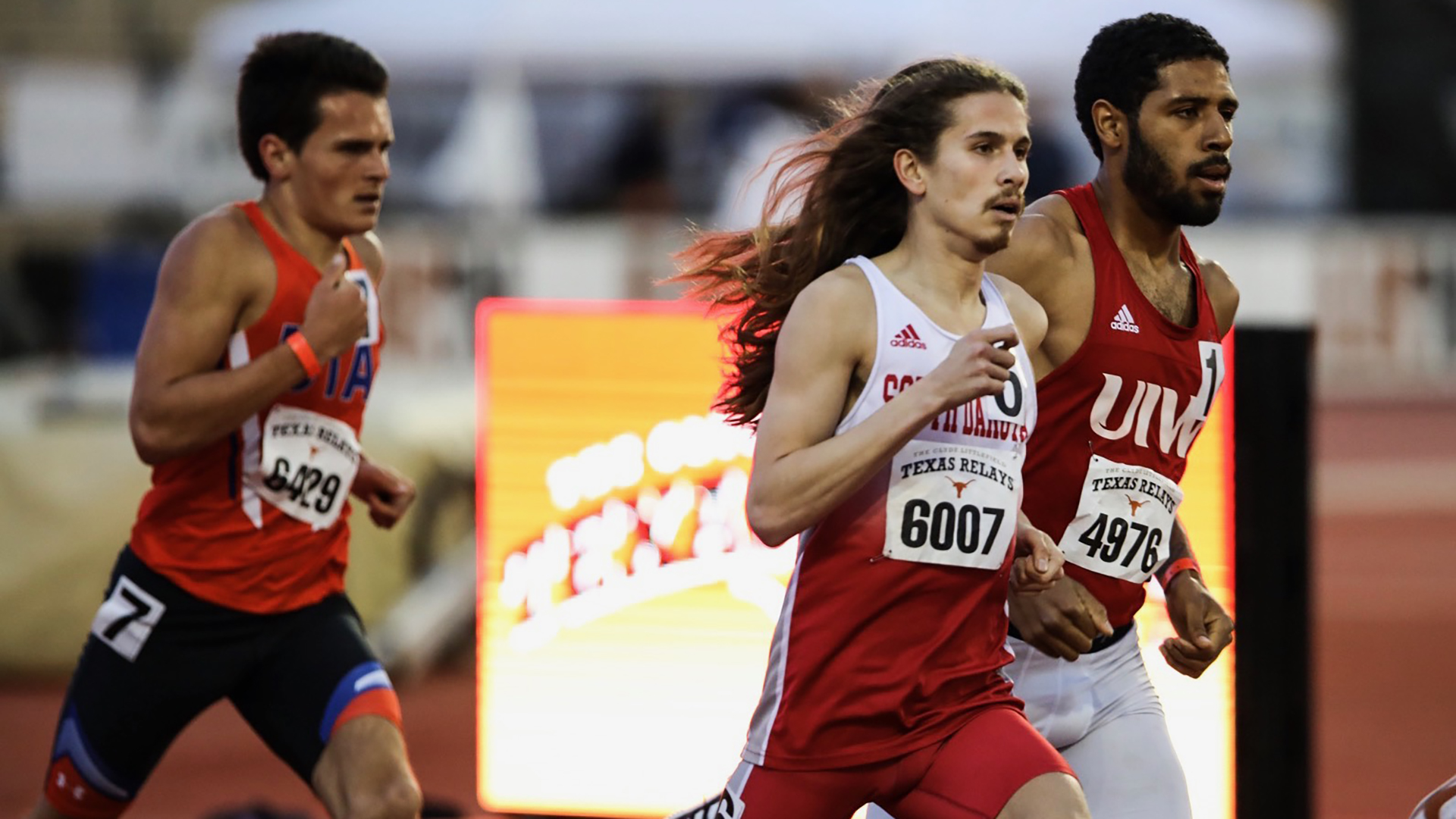Warner nearly sneaks away with Texas Relays title on day one