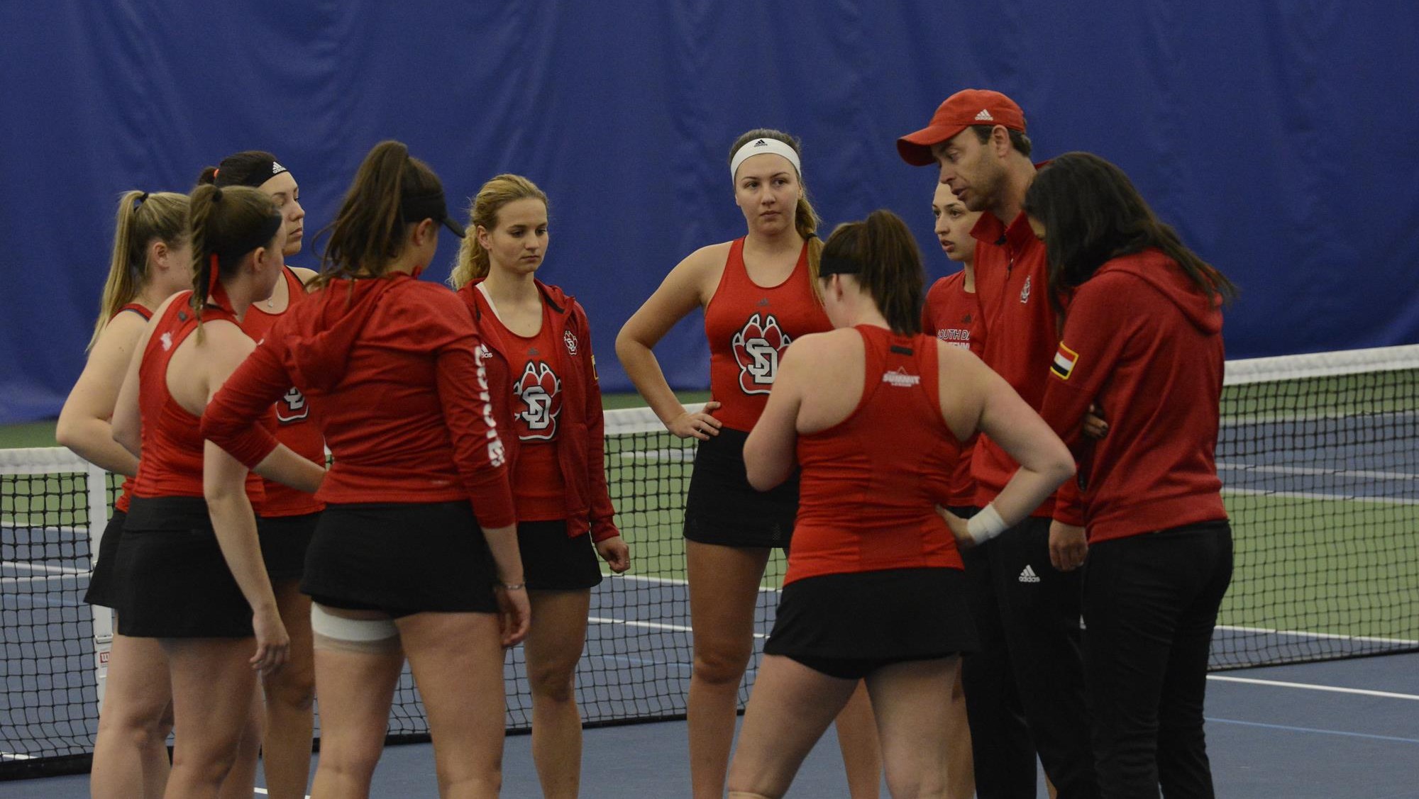 Tennis releases spring schedule University of South Dakota Athletics
