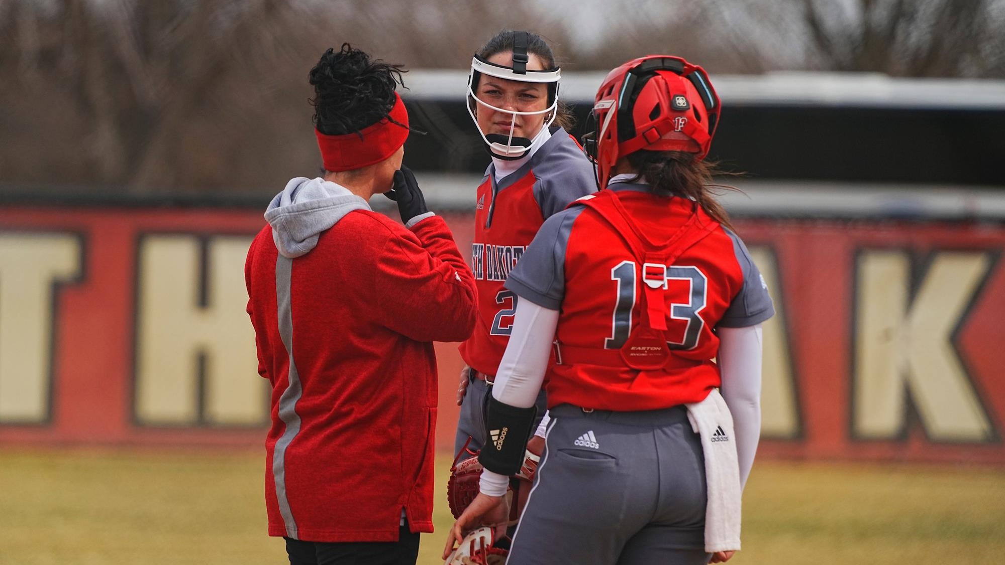 Coyotes, Fighting Hawks meet at Nygaard Field University of South