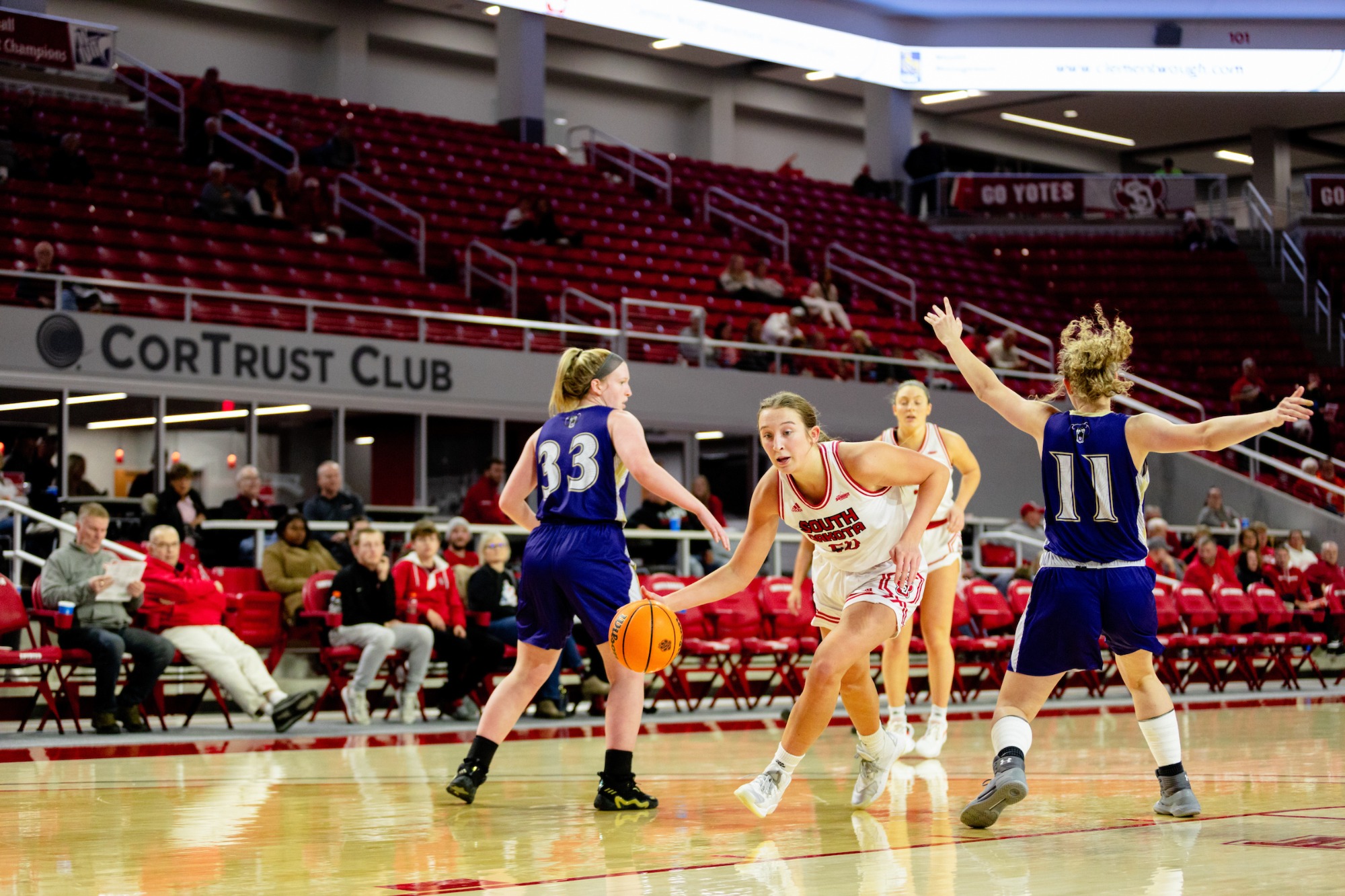 Carley Duffney Women's Basketball University of South Dakota Athletics