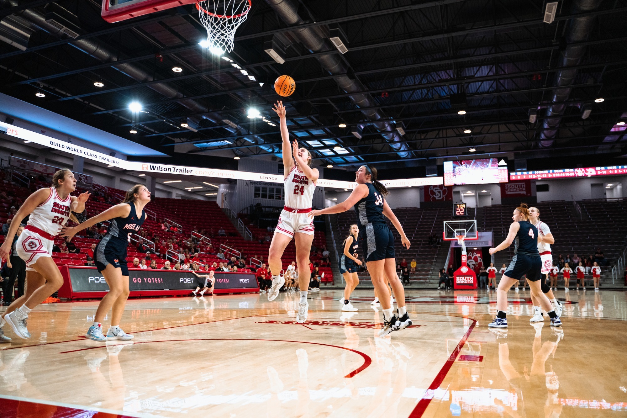 Walker Demers Women's Basketball University of South Dakota Athletics