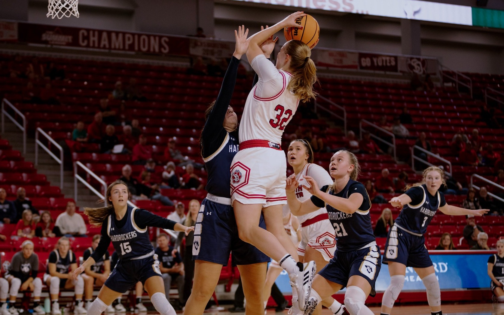 Madison Grange Women's Basketball University of South Dakota Athletics