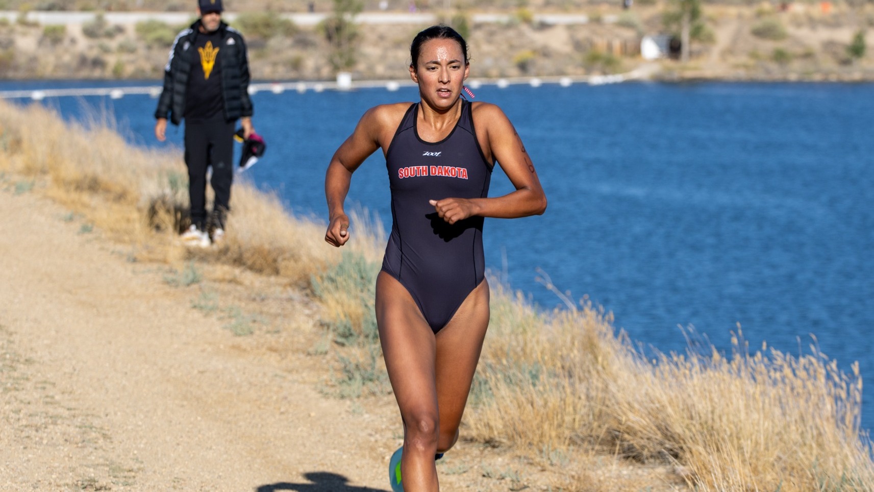 Alexa Magallon competes at the Desert's Edge Collegiate Cup