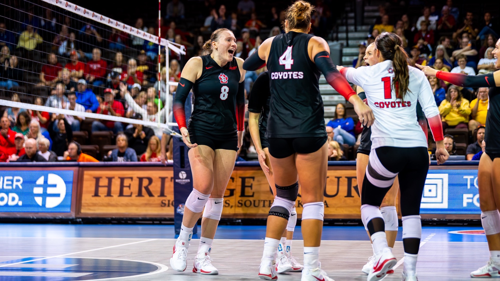 Team celebrating a Morgan Bode kill at the Pentagon