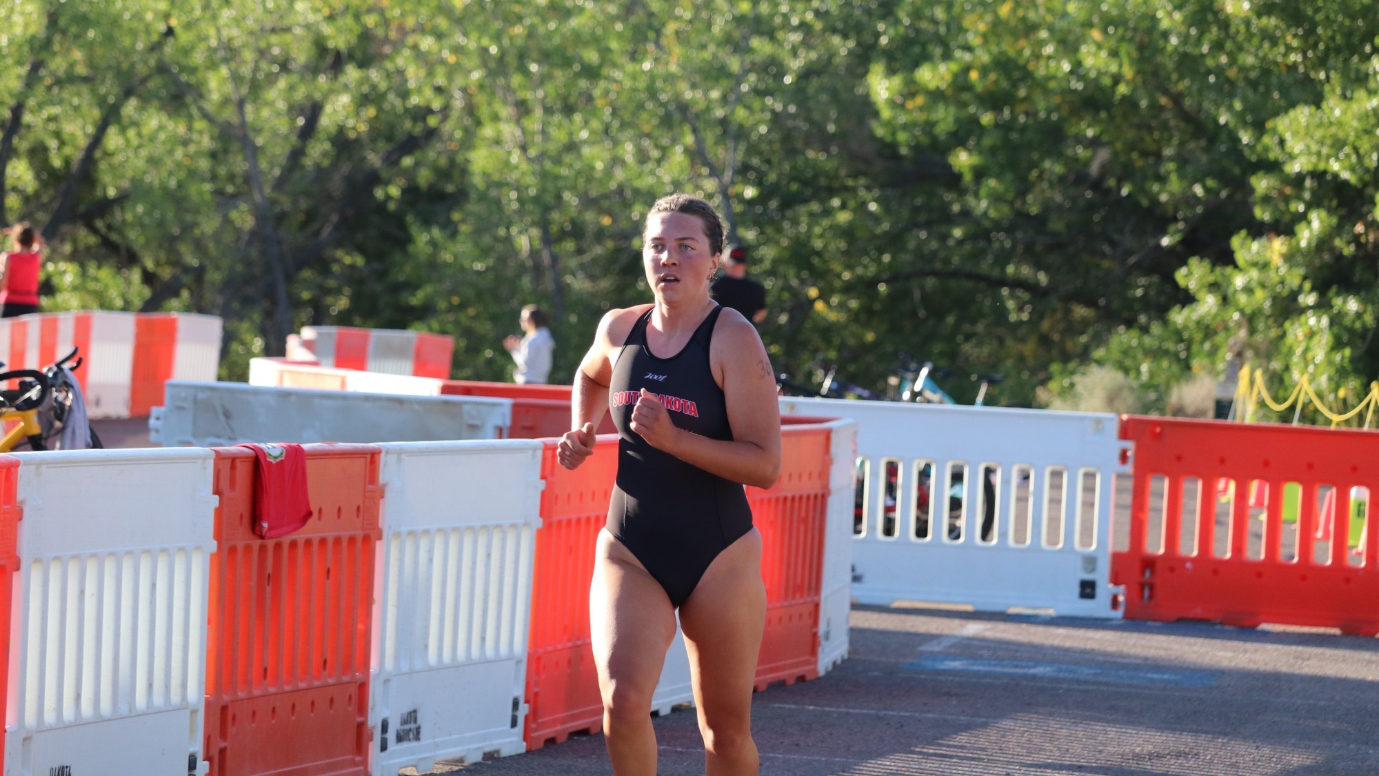 Ella Spitz competes at the Southern Hills Collegiate Cup